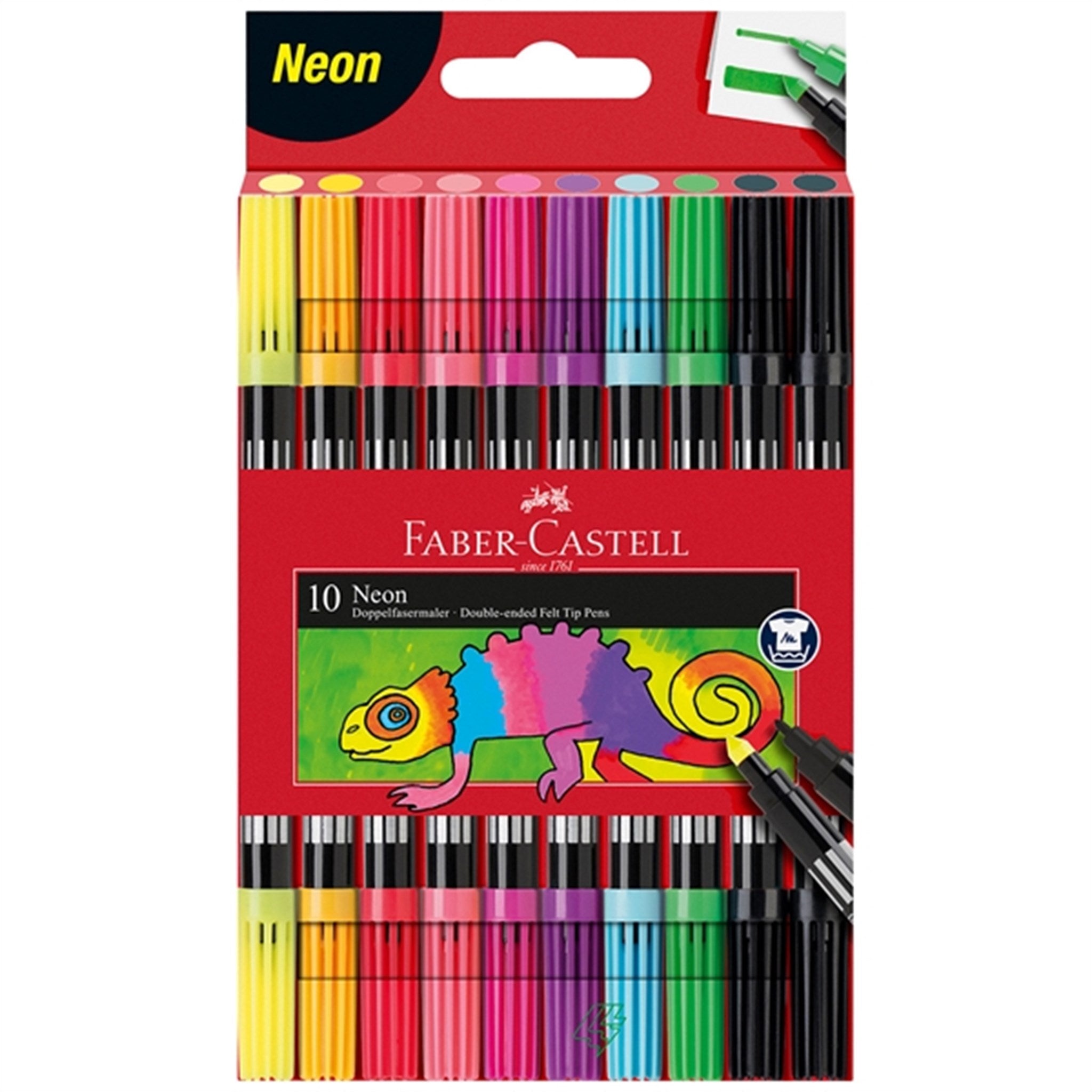 Faber Castell Tusser Connector 10 Farver Neon