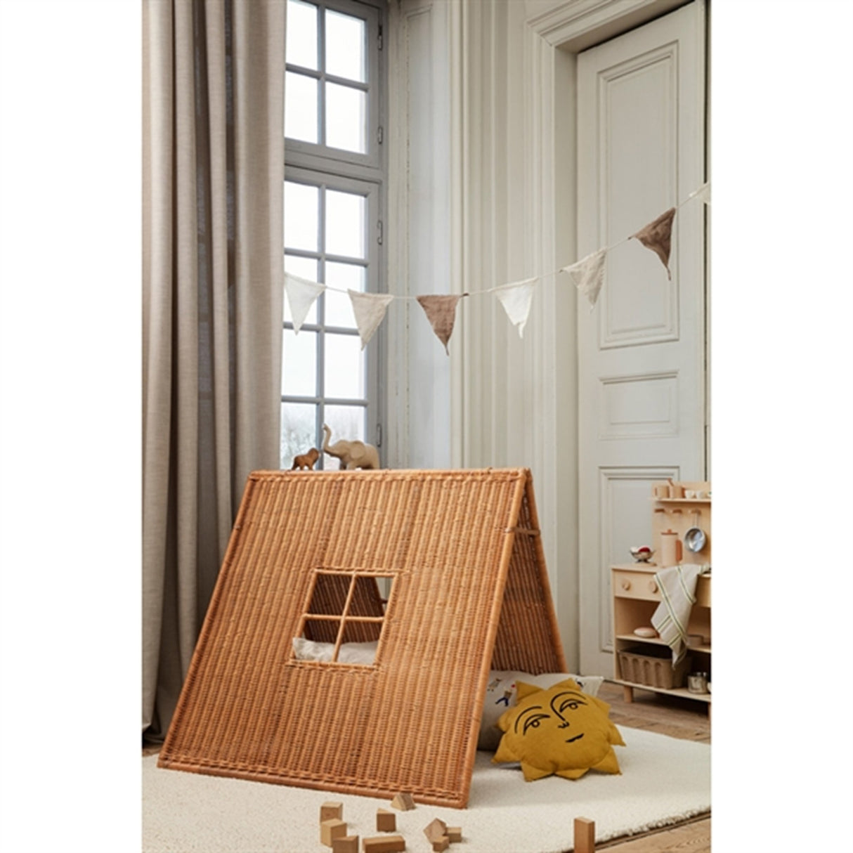 Ferm Living Sol Pude Yellow