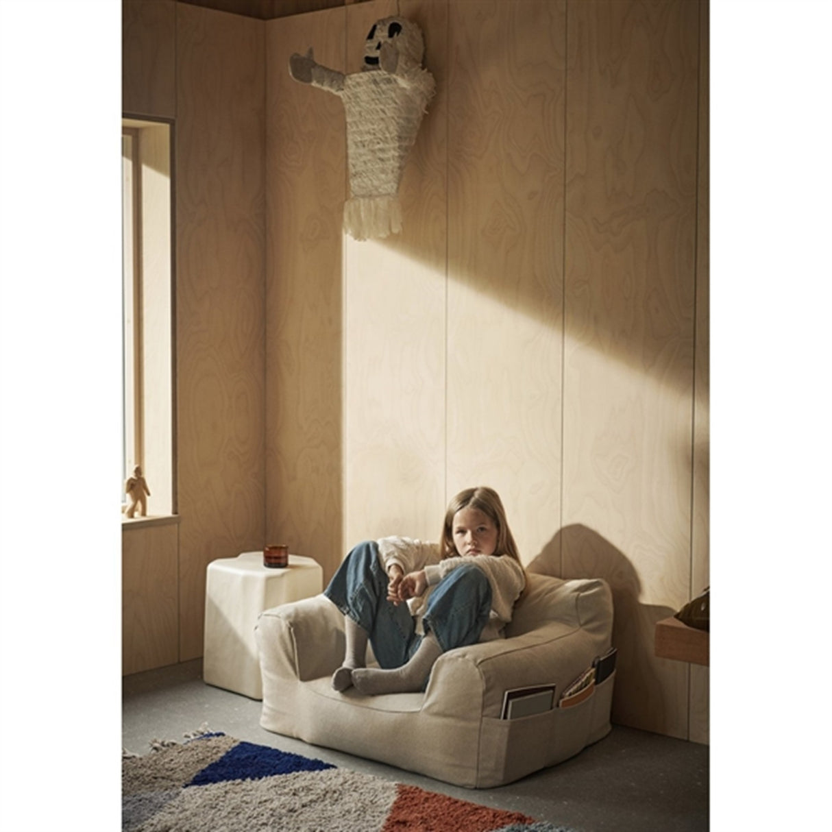 Ferm Living Billow Sækkestol Off-White