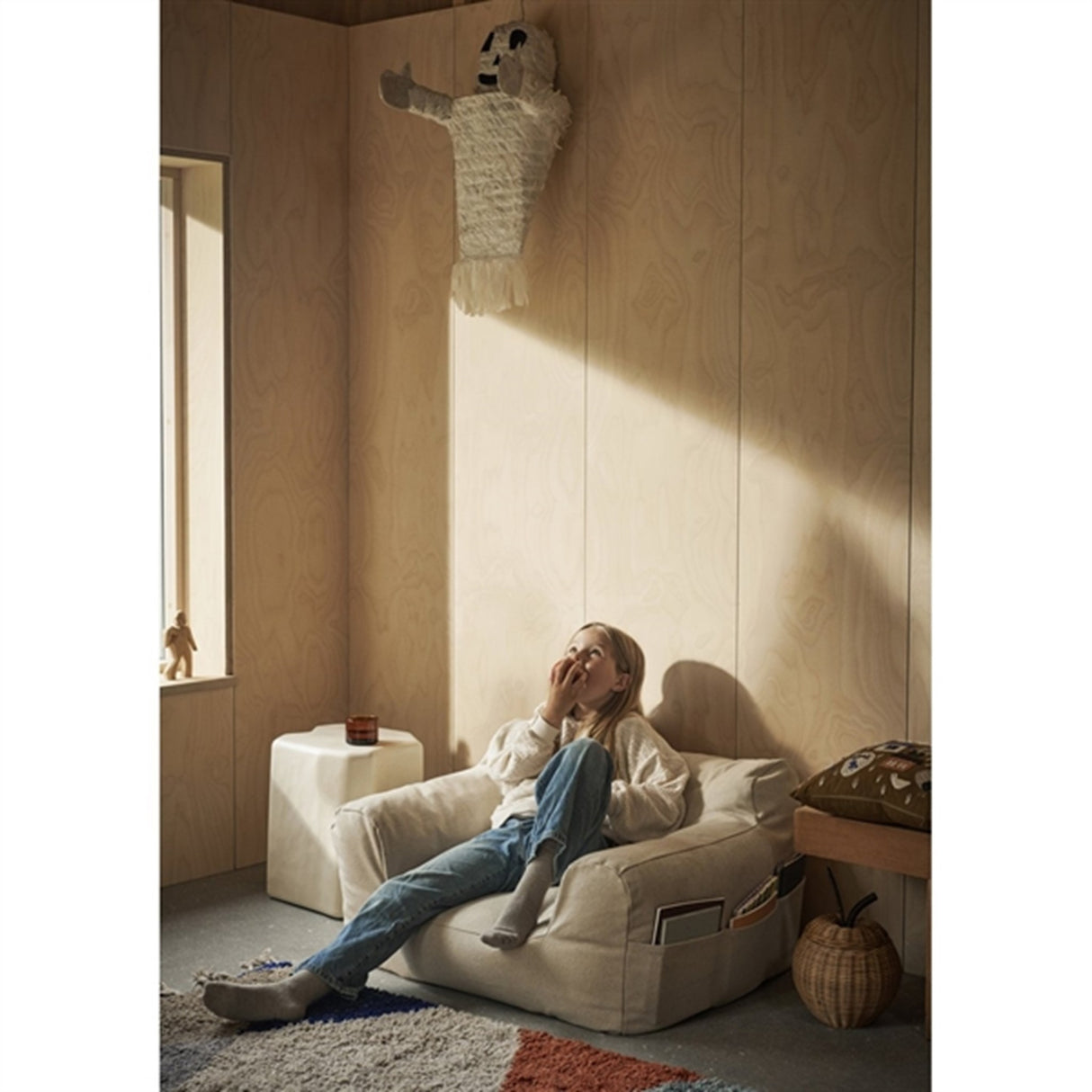 Ferm Living Billow Sækkestol Off-White