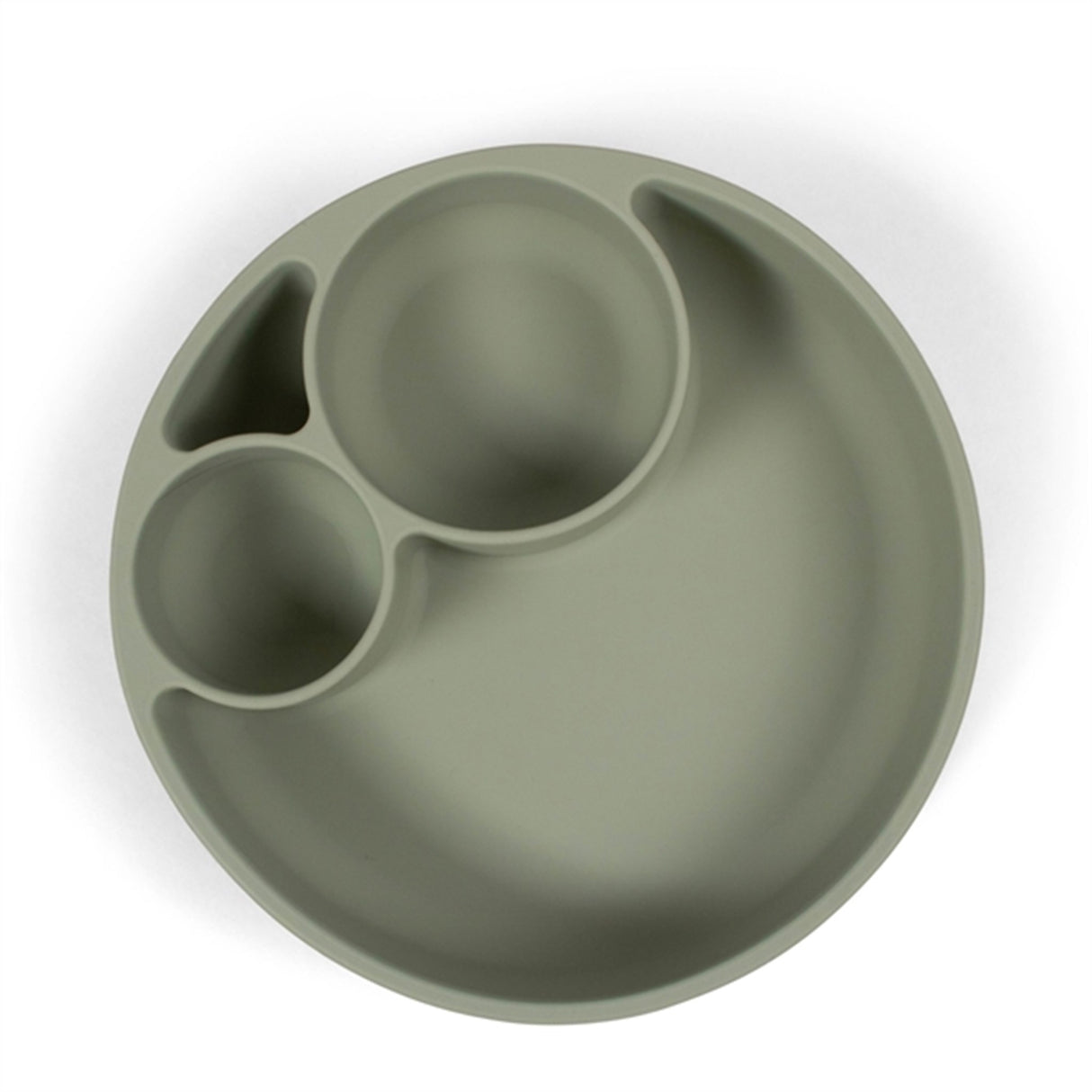 FILIBABBA Tallerken Ruminddelt Green