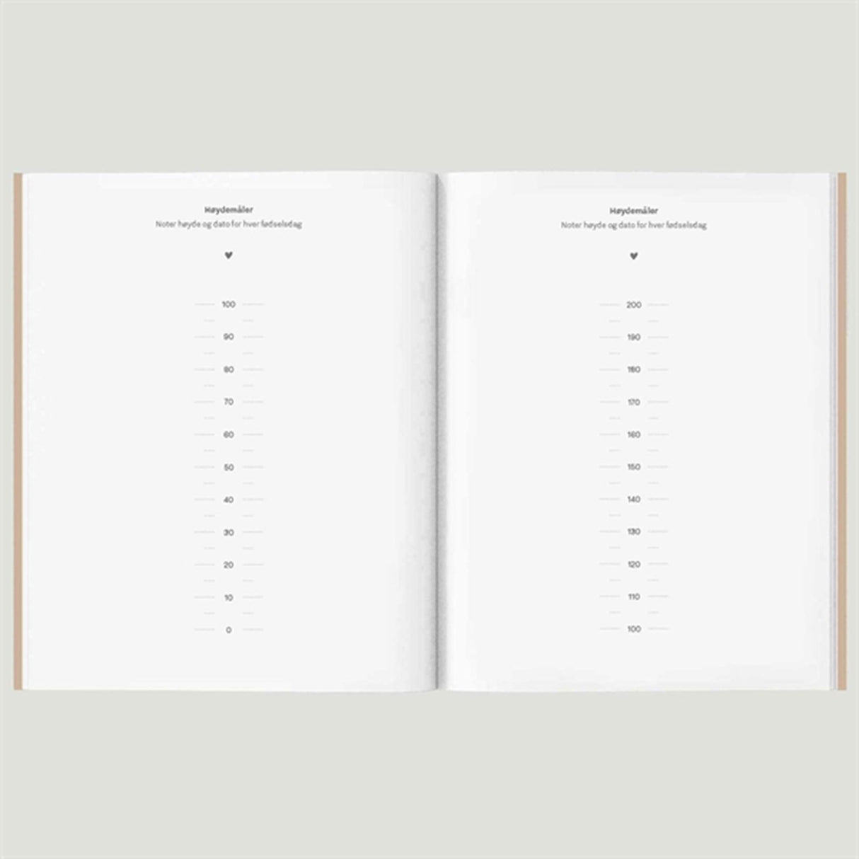 WITHWHITE Fødselsdagsbogen A5 Norsk