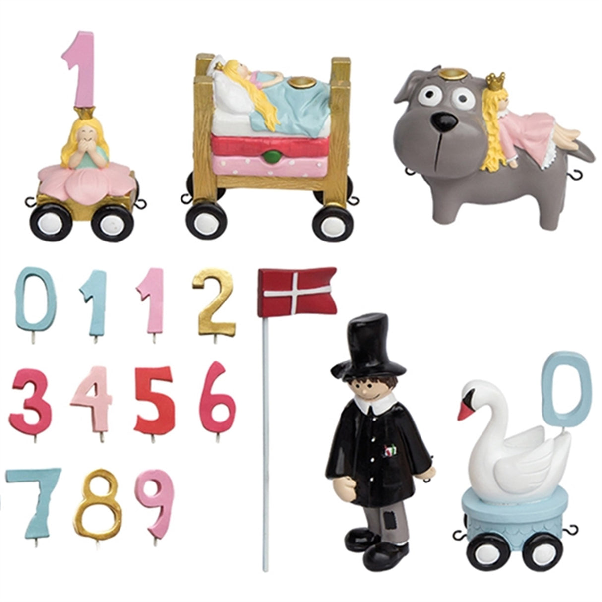 Kids by Friis Fødselsdagstog Eventyr Prinsesse