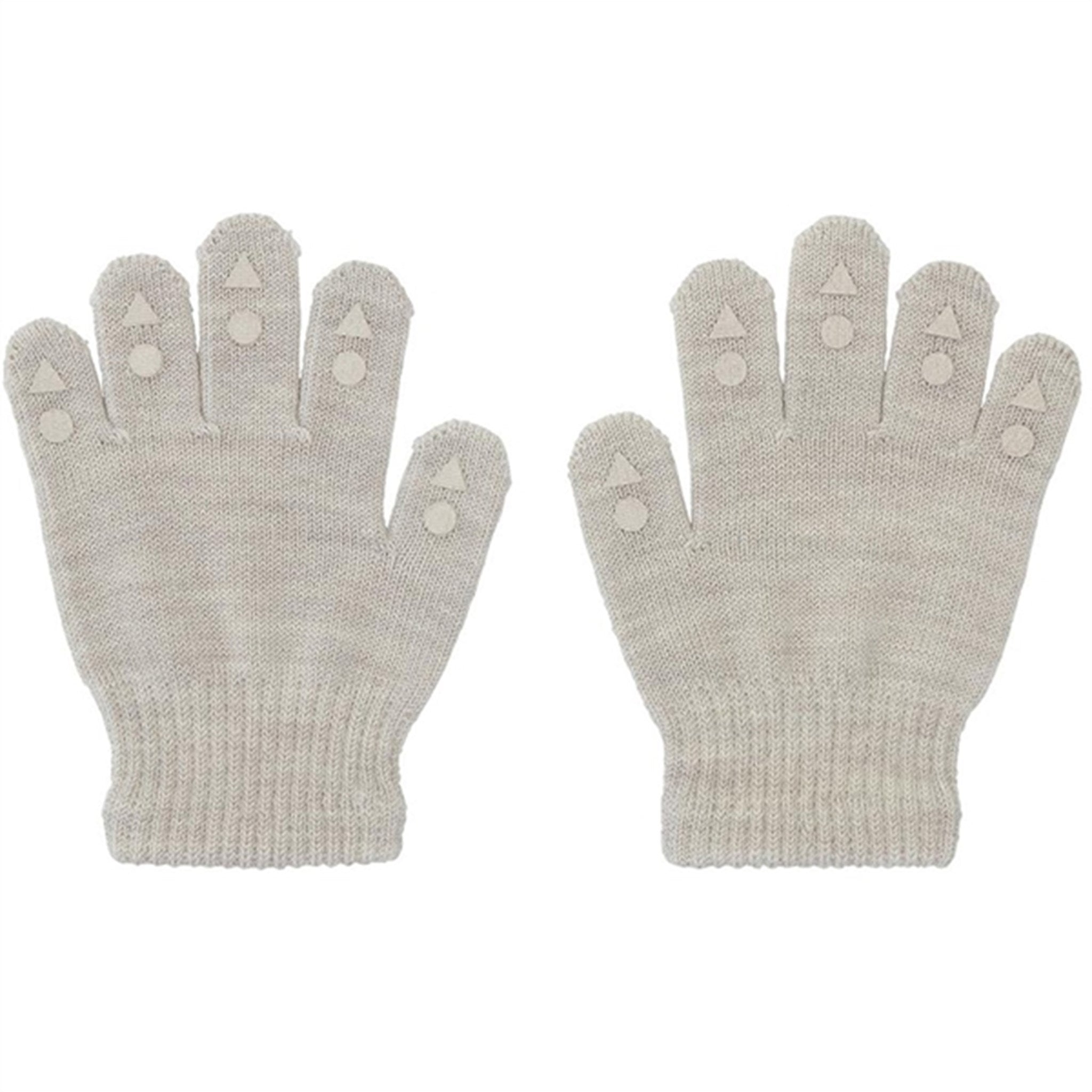 Gobabygo Uld Grip Gloves Sand