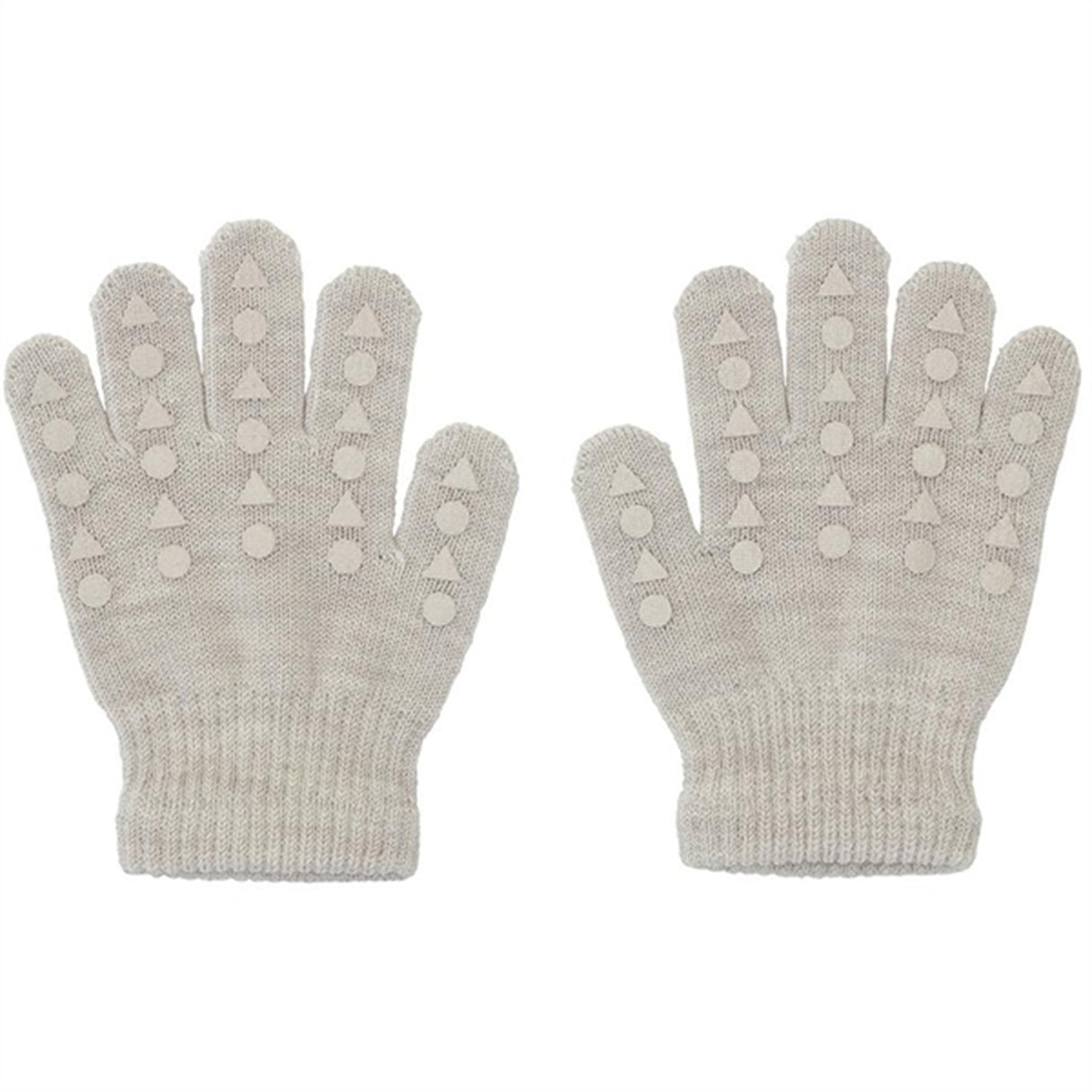Gobabygo Uld Grip Gloves Sand