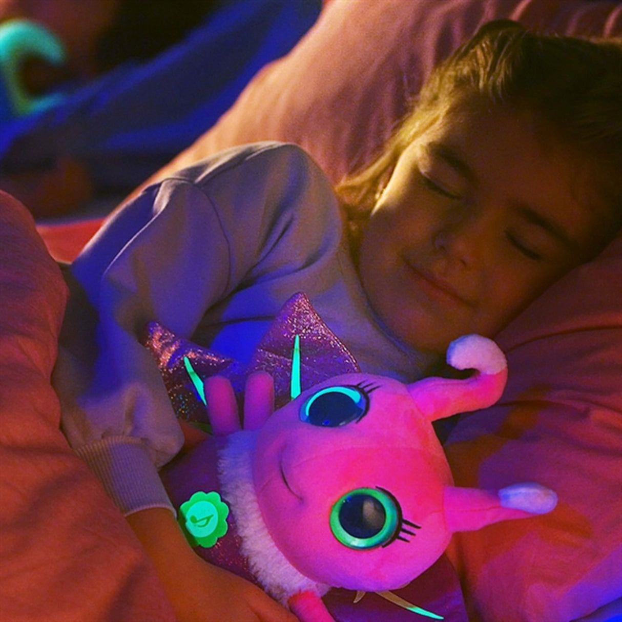 Glowies™ Ildflue Pink