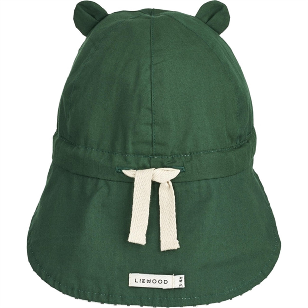 Liewood Gorm Solhat Stripes Garden Green/Creme De La Creme