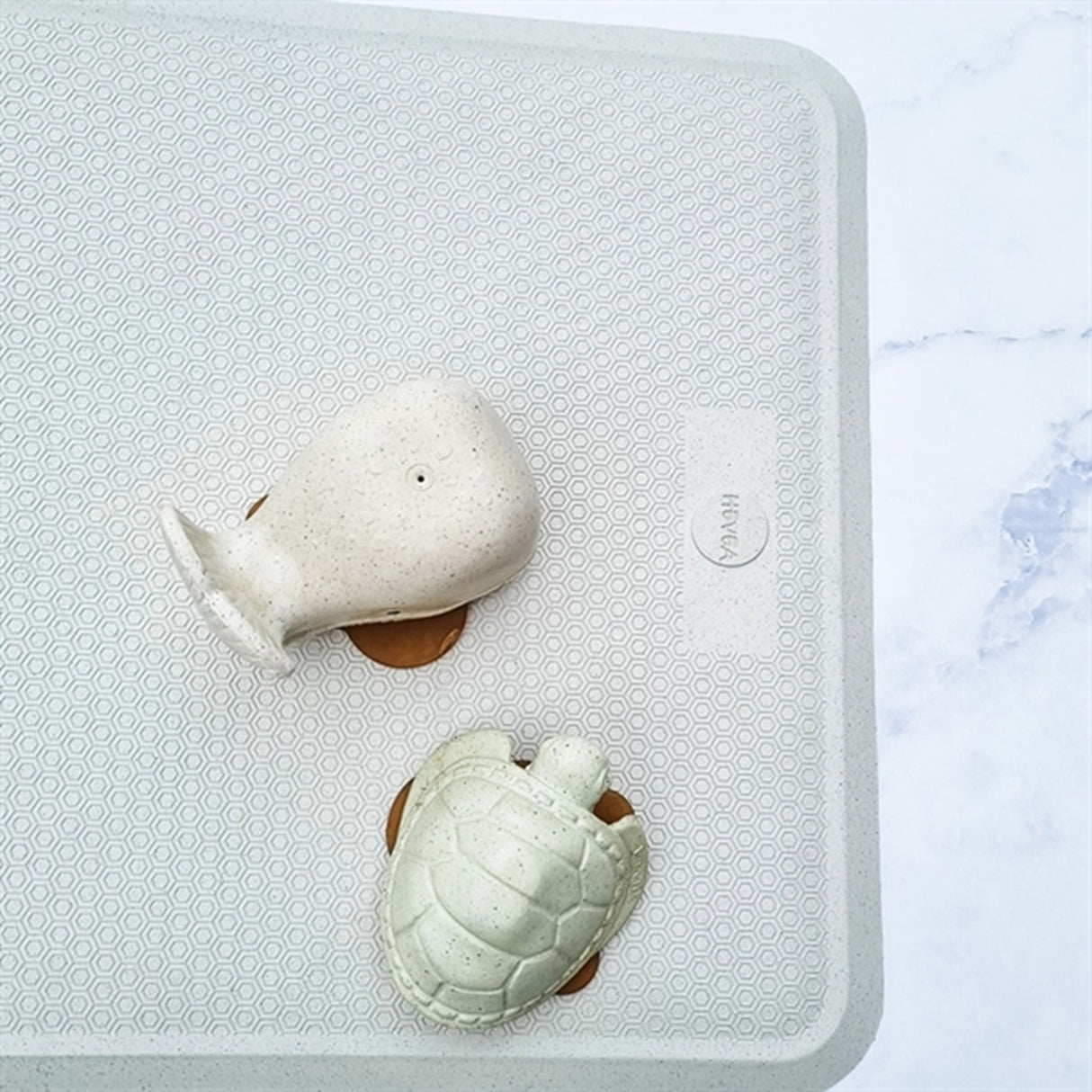 Hevea Bademåtte Stor Marble