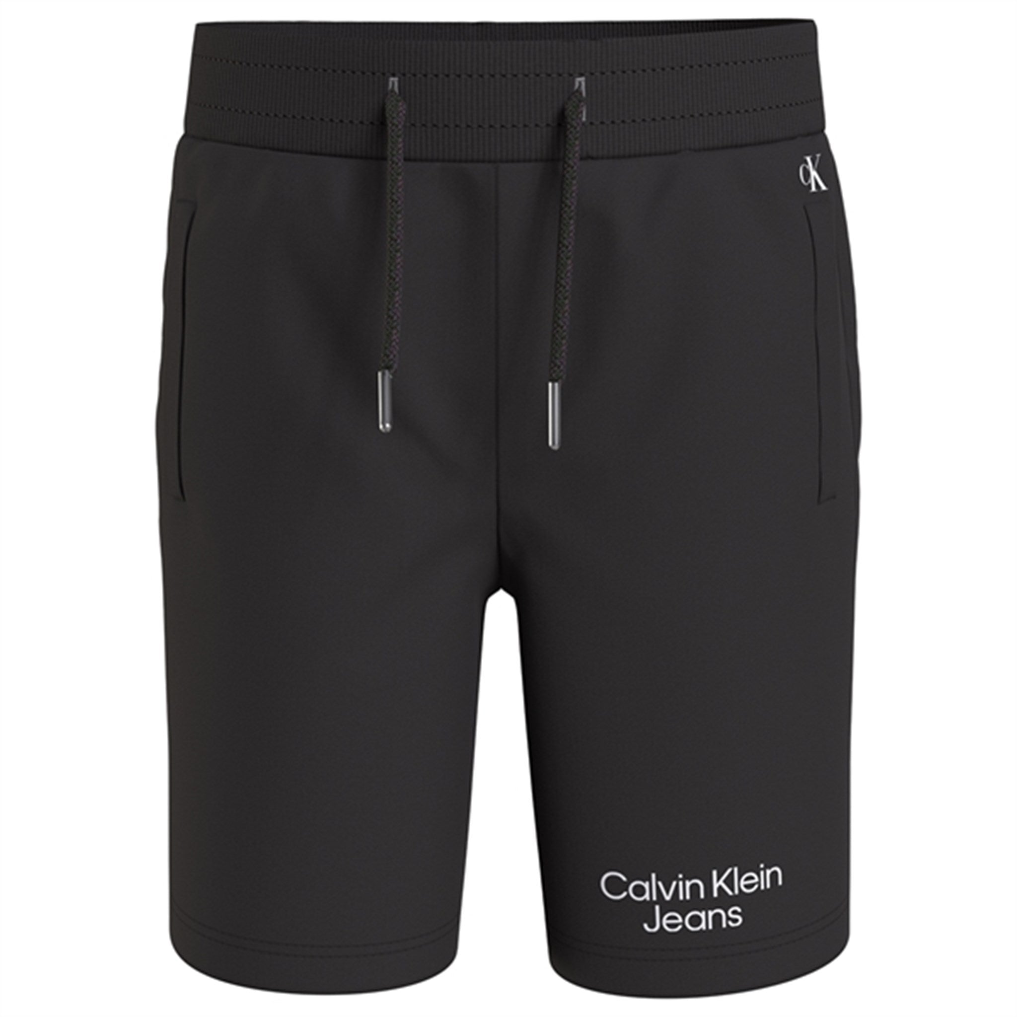 Calvin Klein Stack Logo Jogger Shorts Ck Black