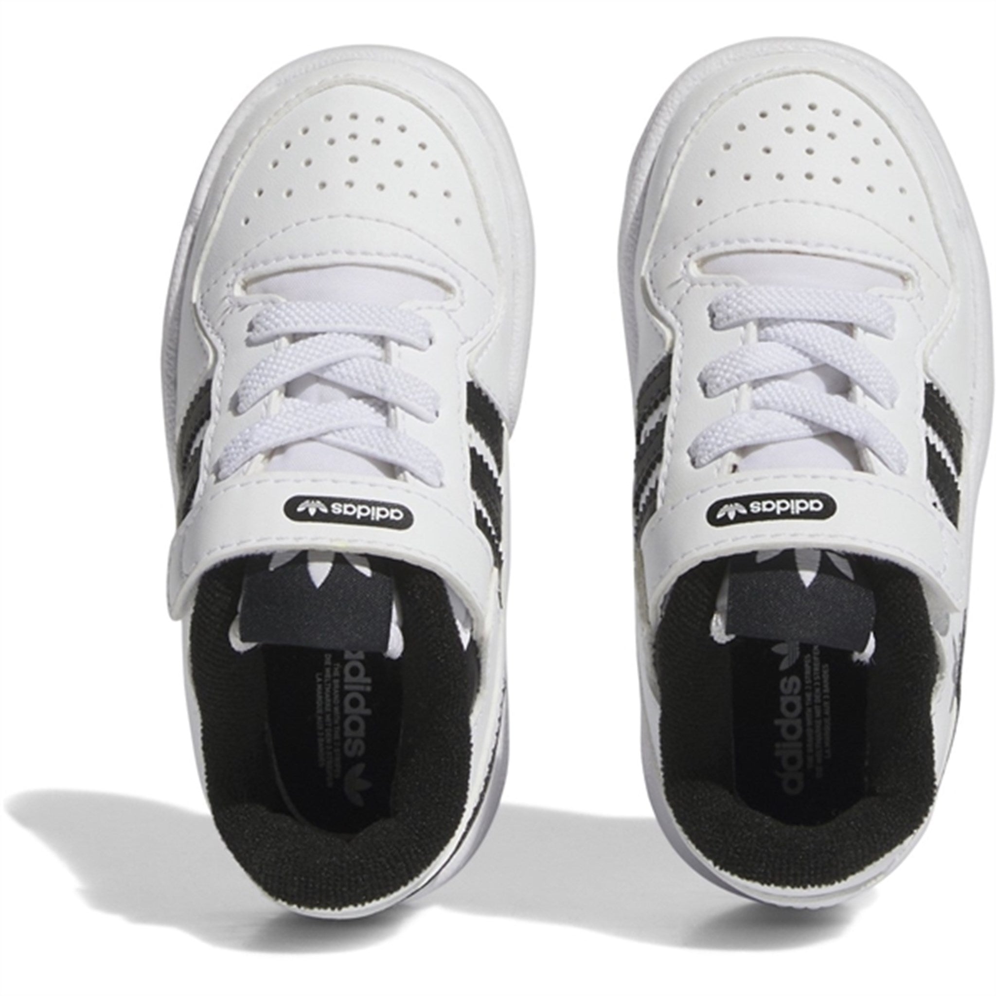 adidas Originals Forum Low Infant Sneakers Black/White 2