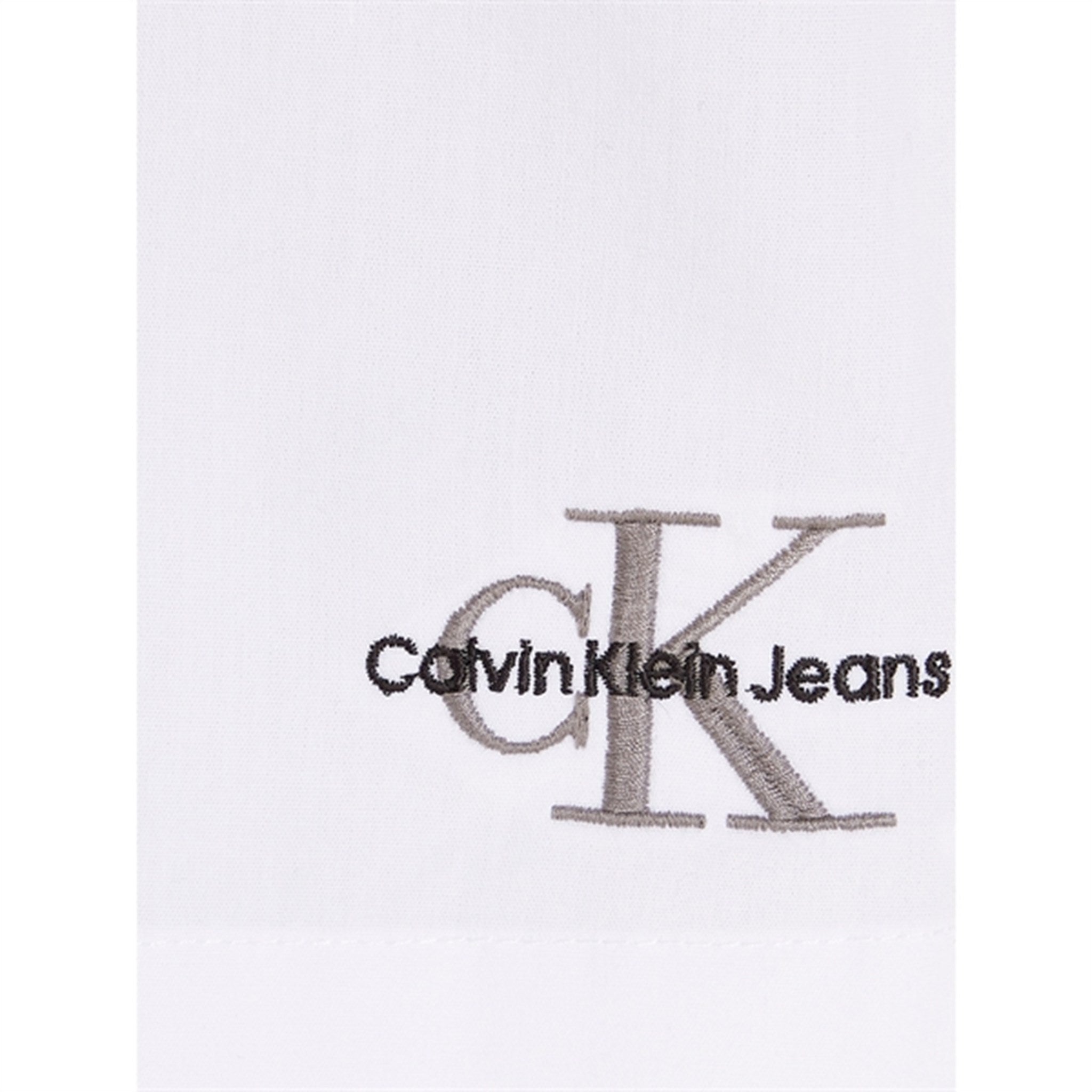 Calvin Klein Monogram Skjorte u. Ærmer Bright White 3