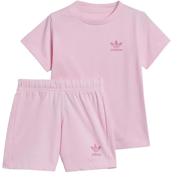 adidas Originals Pink Shorts Tee Sæt