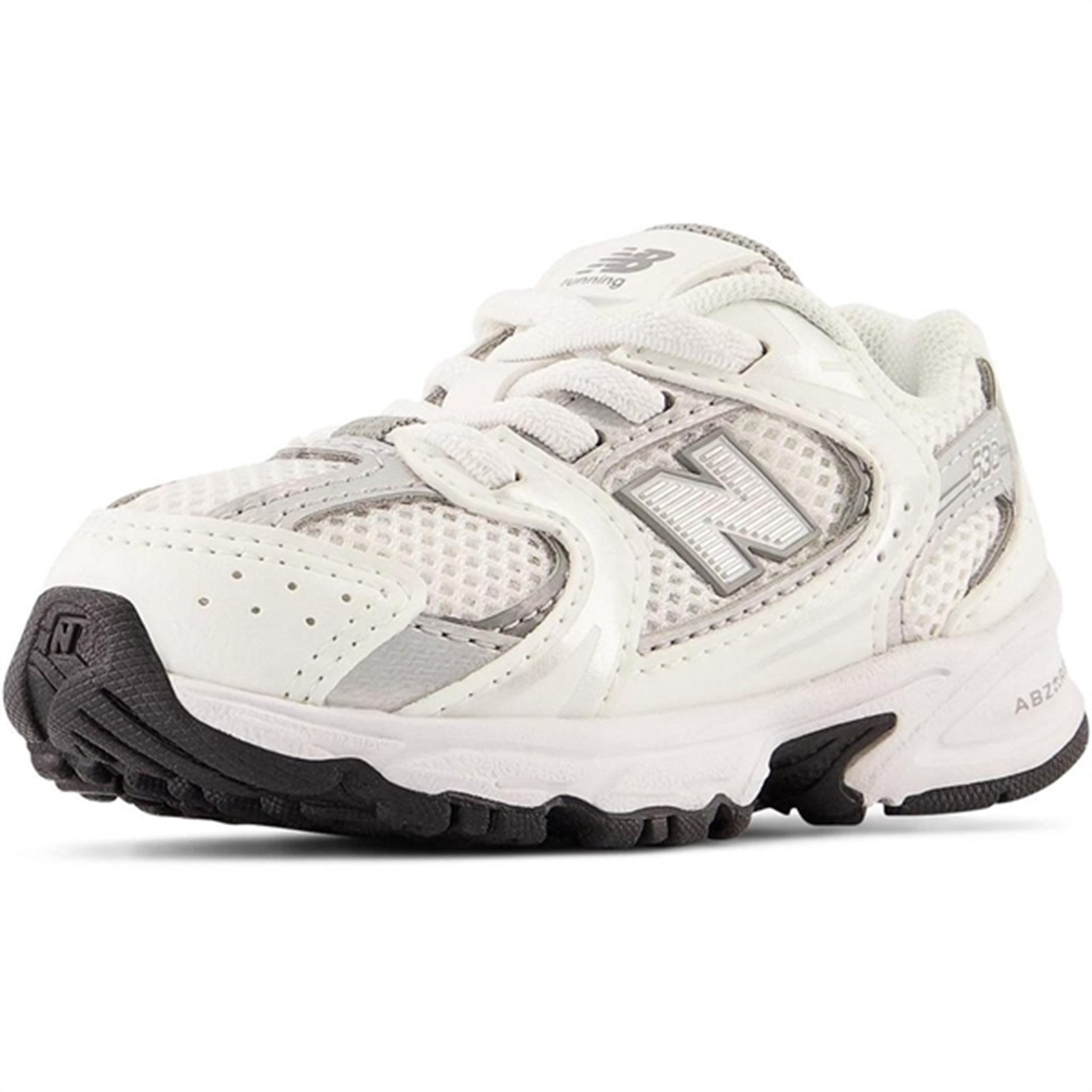 New Balance 530 Kids Bungee Lace Infant White 6