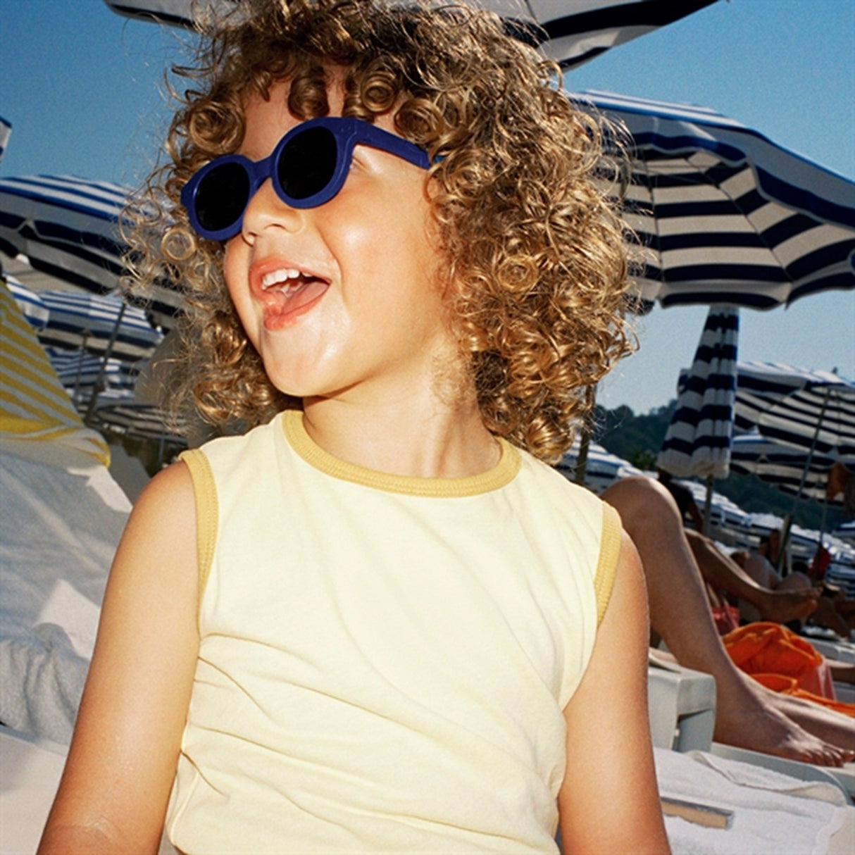 Izipizi Baby Solbriller C Denim Blue