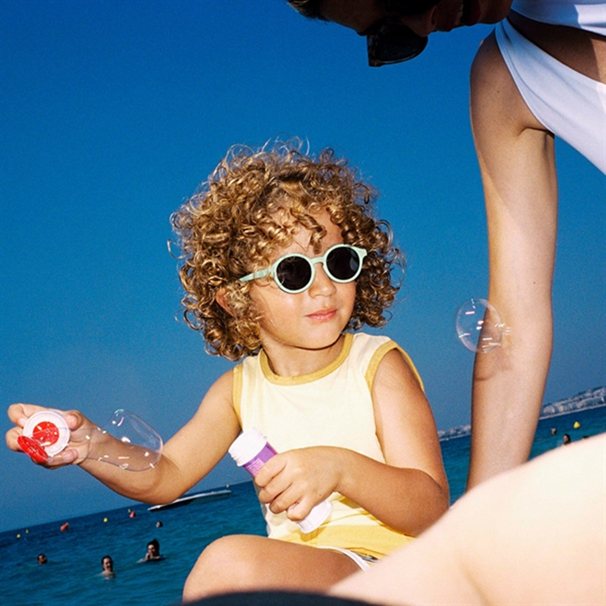 Izipizi Kids+ Solbriller Aqua Green