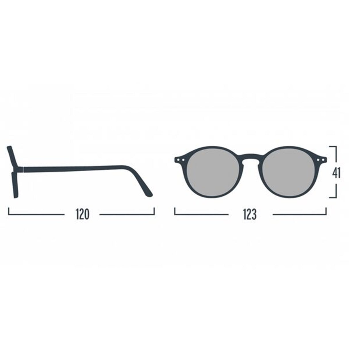 Izipizi Junior Solbriller D Blue Tortoise