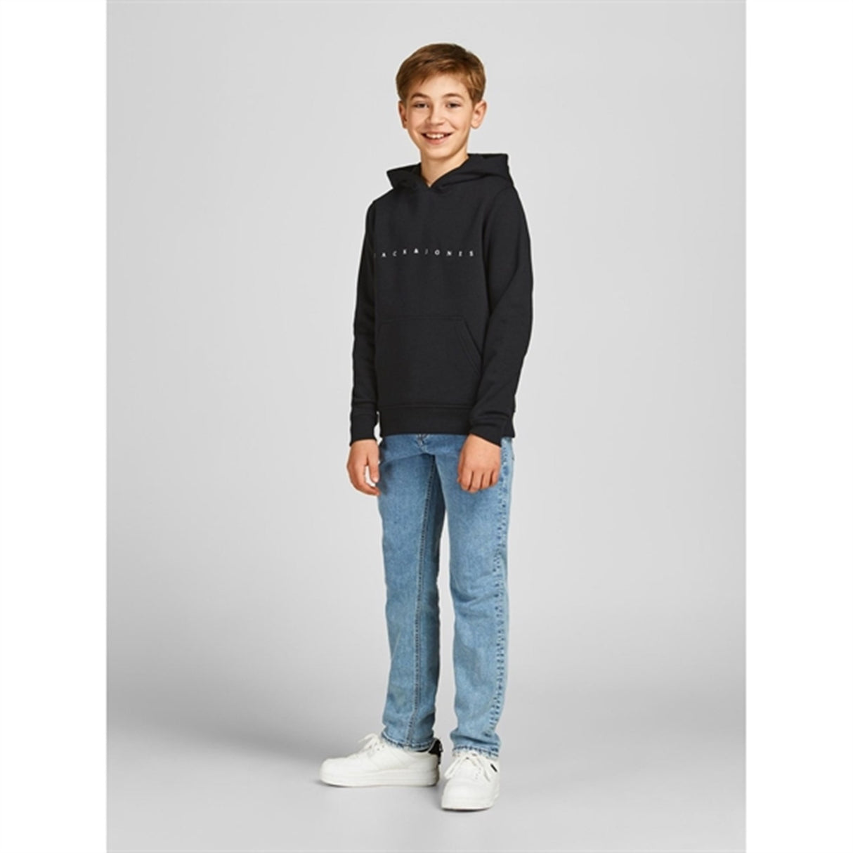 Jack & Jones Junior Black Copenhagen Hoodie Noos
