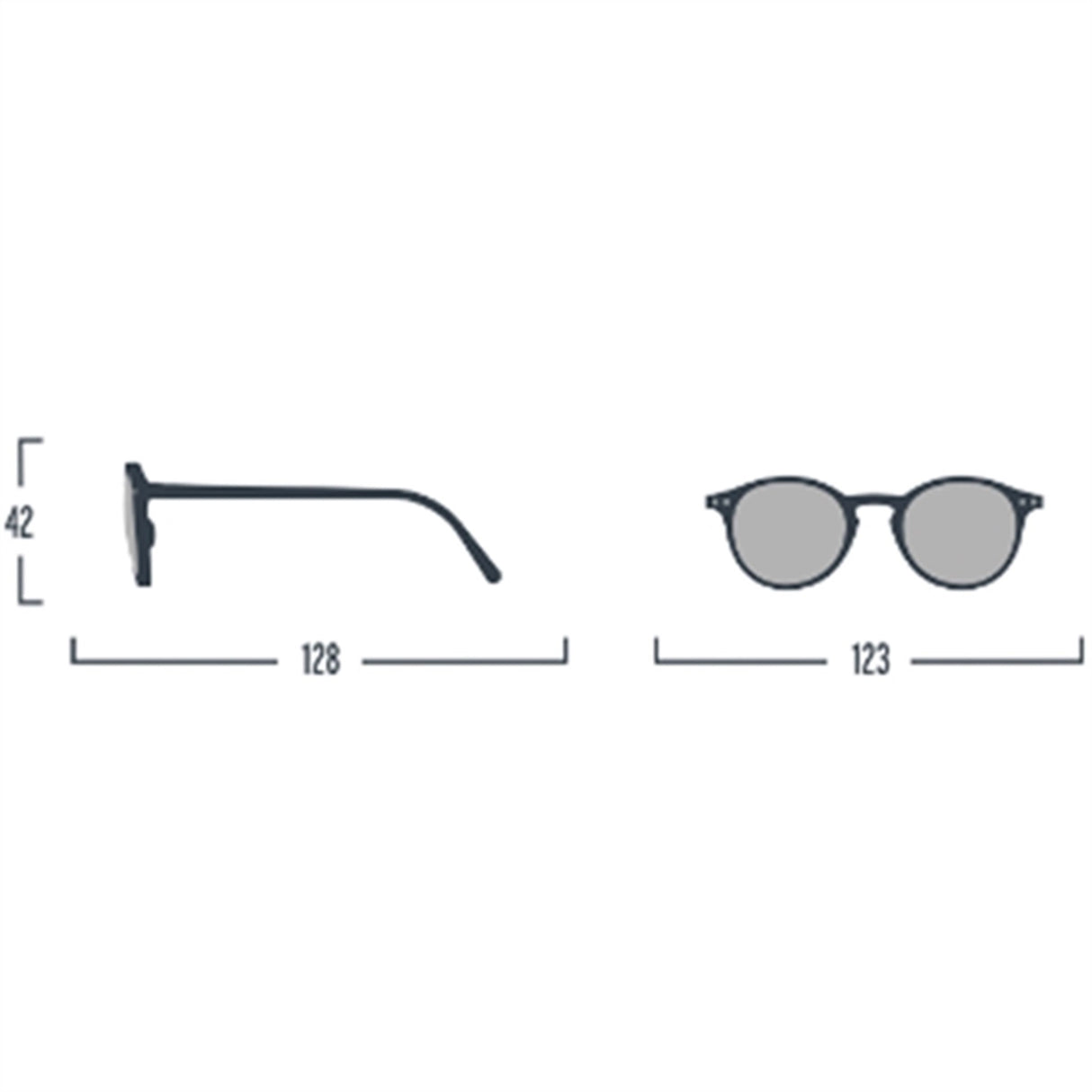 Izipizi Junior Solbriller D Misty Blue