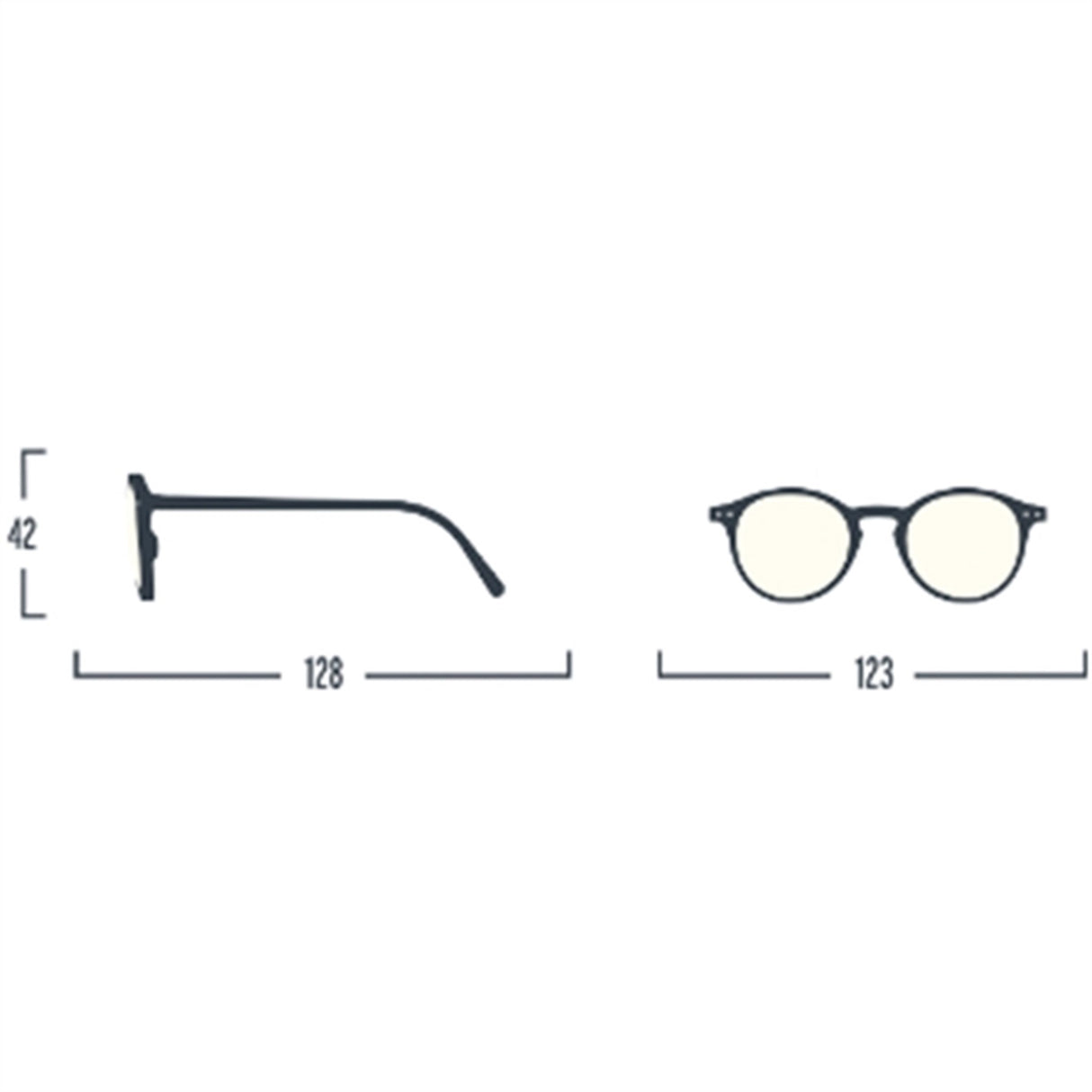 Izipizi Junior Skærmbriller #D Tortoise Soft 0