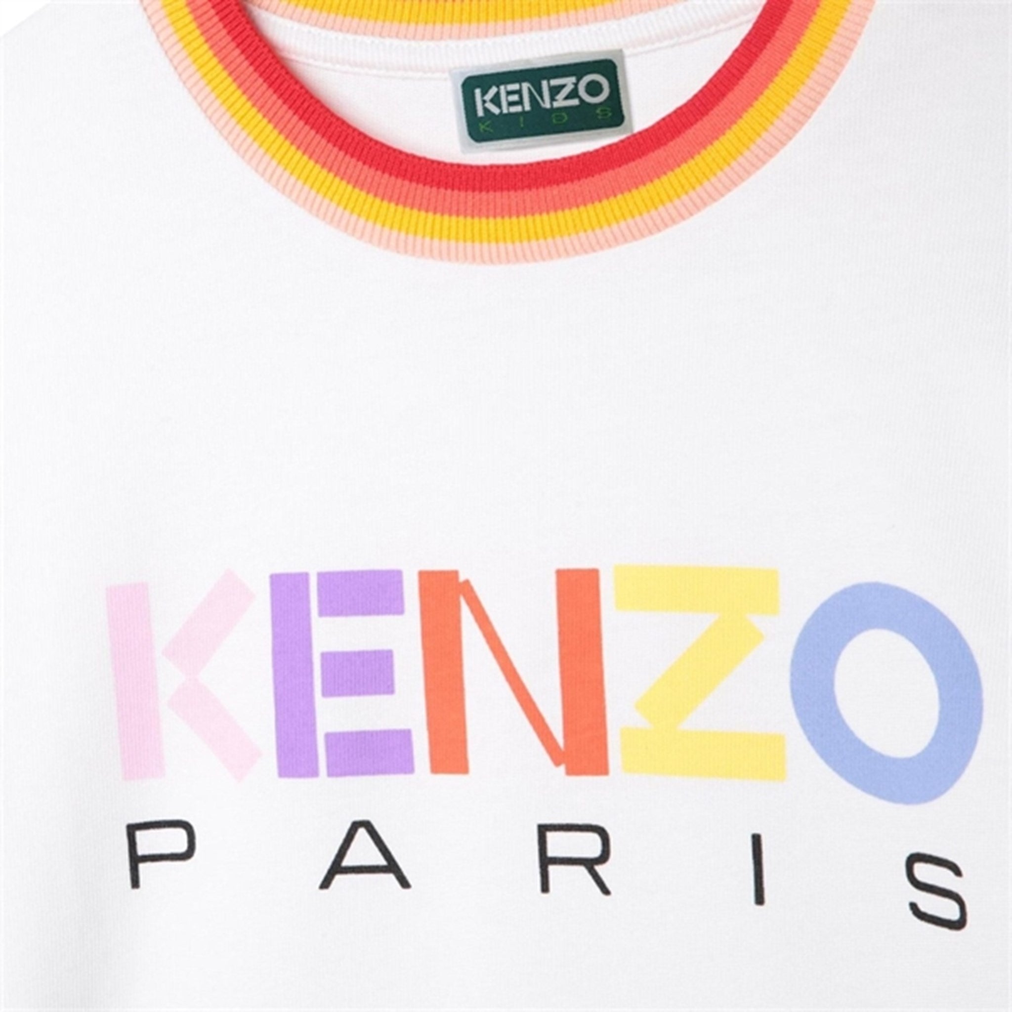 Kenzo T-shirt White Paris 3