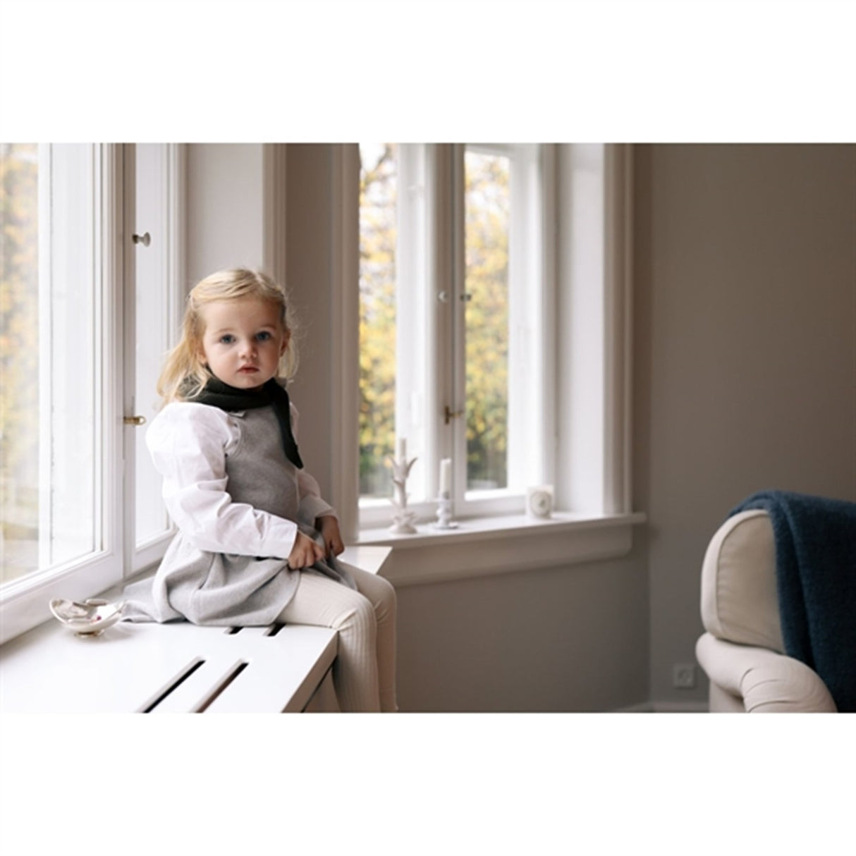 HOLMM Silver Shadow Kaya Strik Spencerkjole