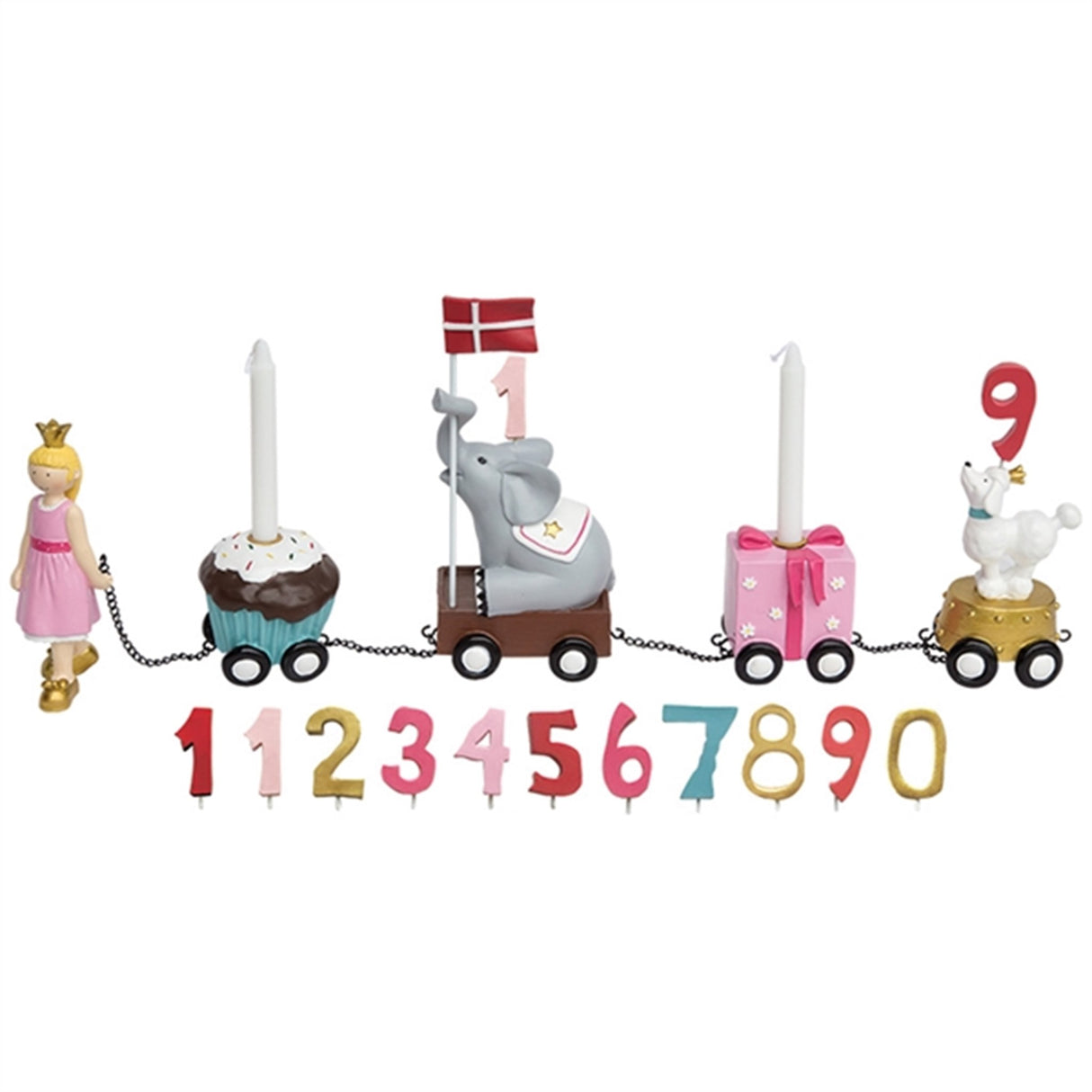 Kids by Friis Fødselsdagstog Prinsesse