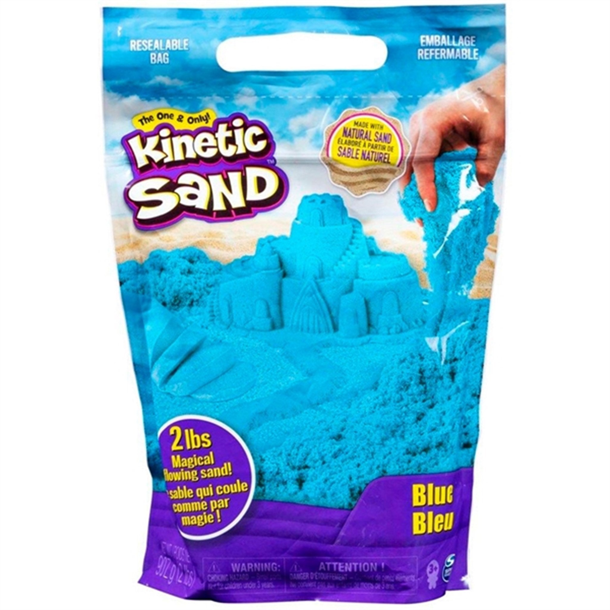 Kinetic Sand Color Bag Blue