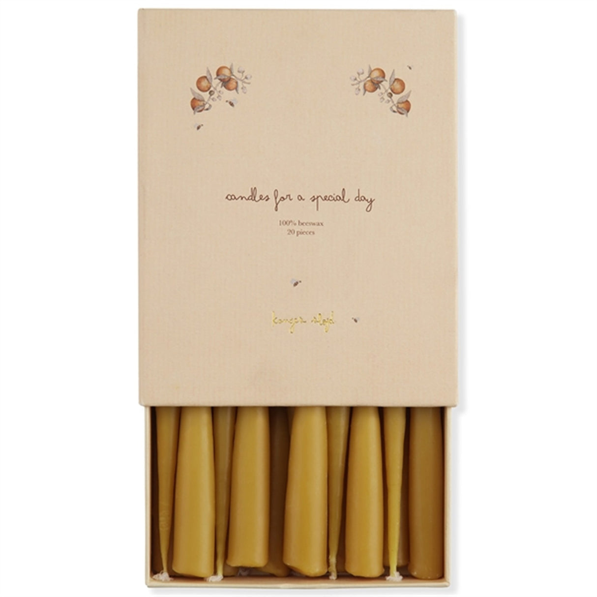 Konges Sløjd Lys 20-pak Nature NOOS