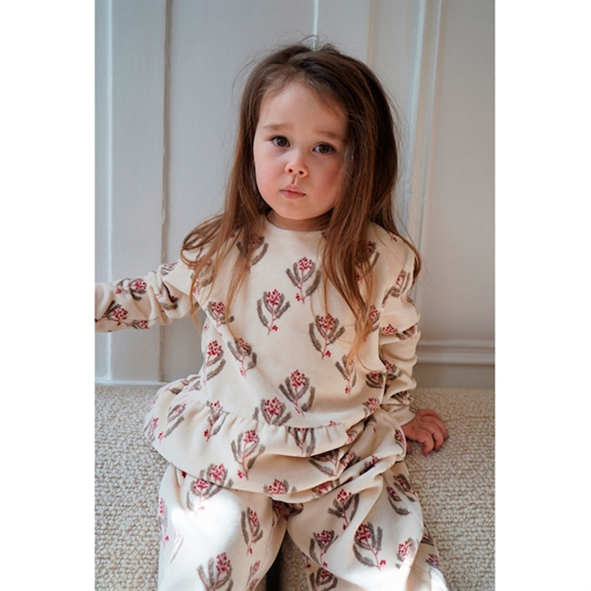 Konges Sløjd Christmas Vintage Flower Jolly Bluse