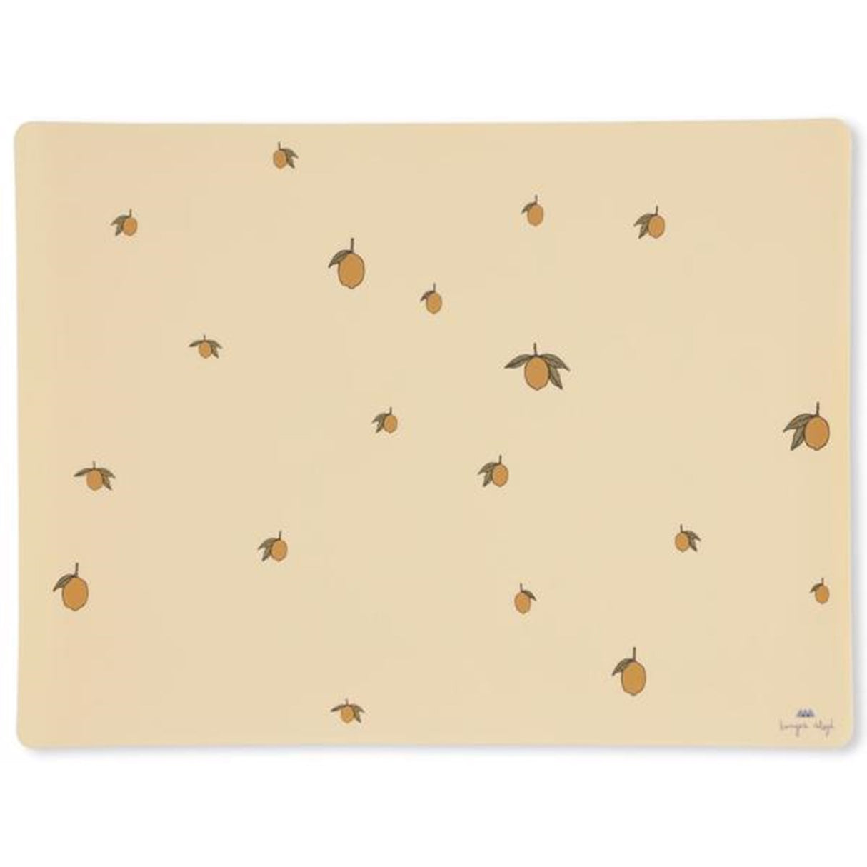 Konges Sløjd Silicone Dækkeserviet Lemon NOOS