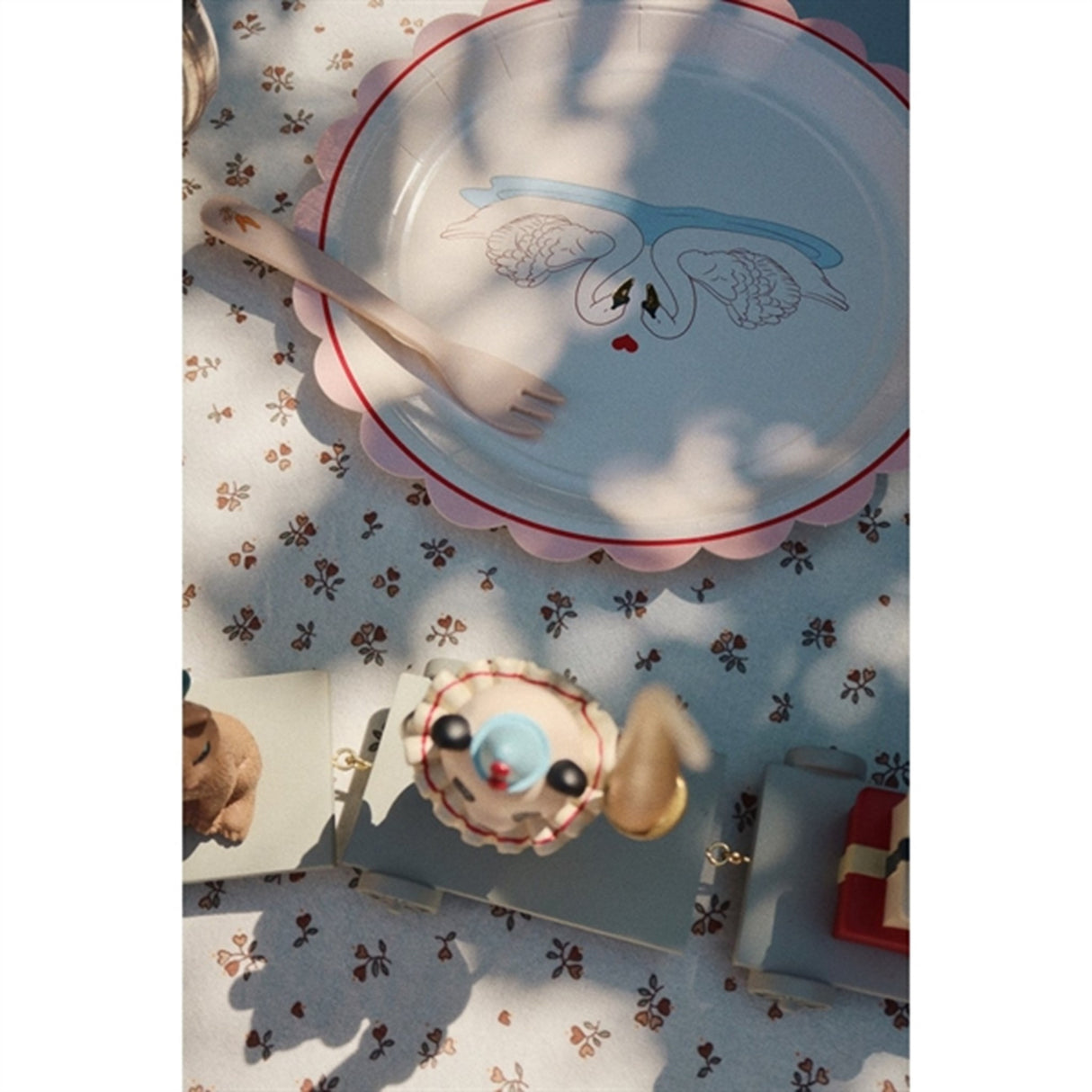 Konges Sløjd Swan Tallerkner Swan