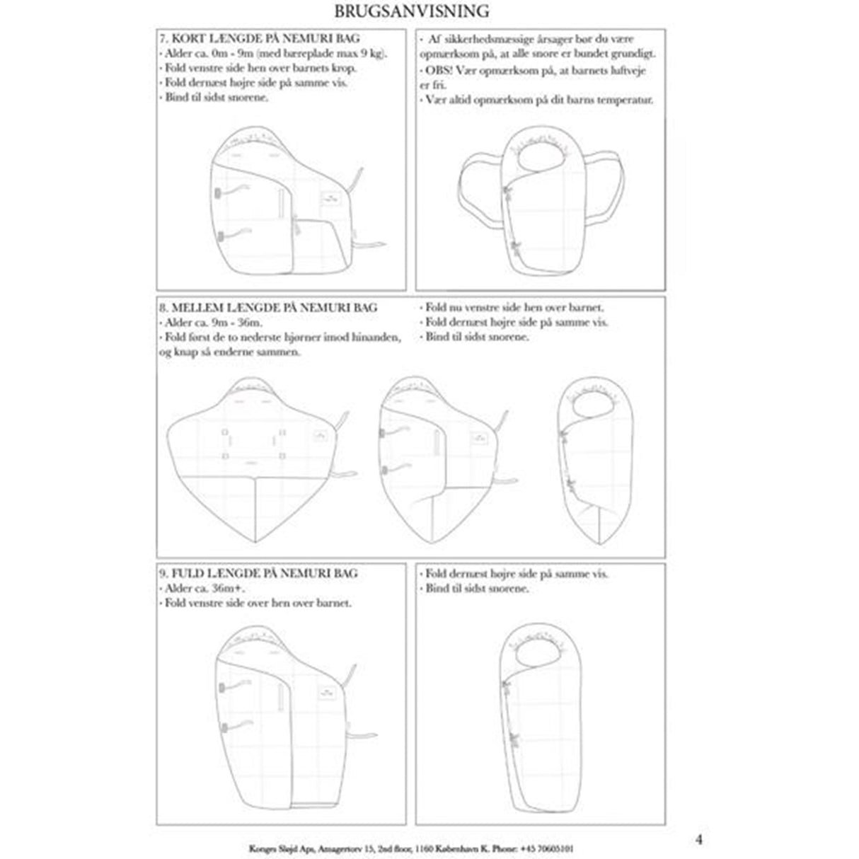 Konges Sløjd Nemuri Sovepose Beech NOOS