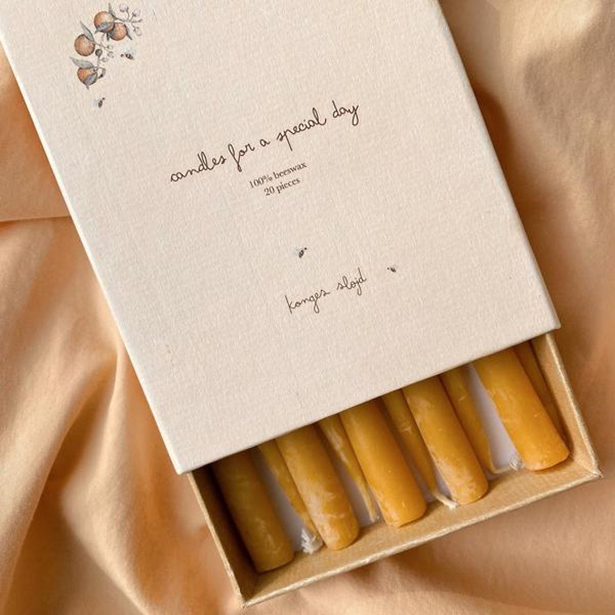 Konges Sløjd Lys 20-pak Nature NOOS