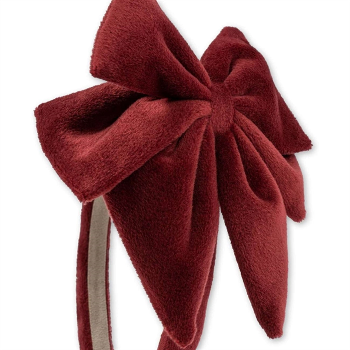 Konges Sløjd Hårbøjle Big Velvet Bowie Red