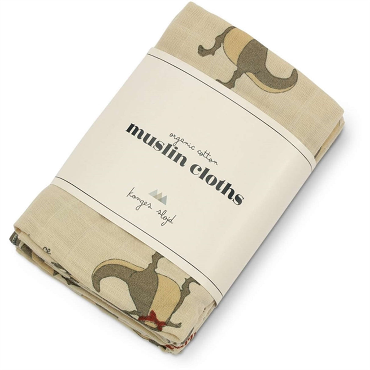 Konges Sløjd Stofbleer 3-pak Dansosaurus