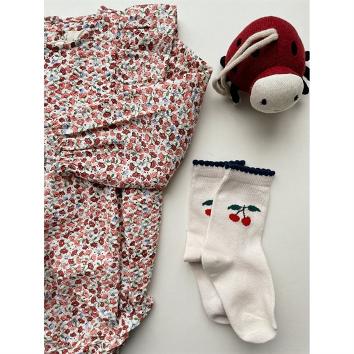 Konges Sløjd Cherry Mix 2-Pak Cherry Strømper