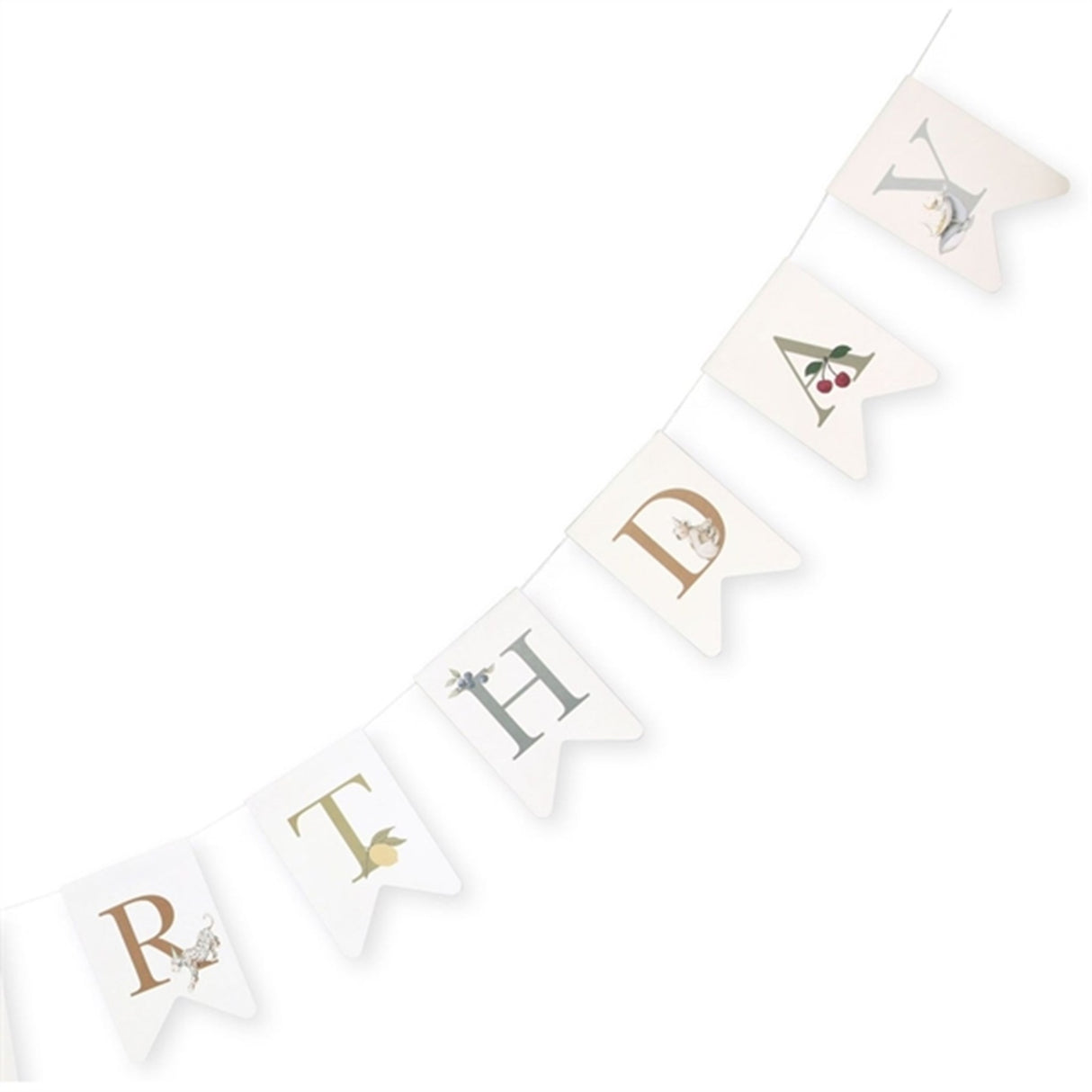 Konges Sløjd Multi Fødselsdagsguirlande