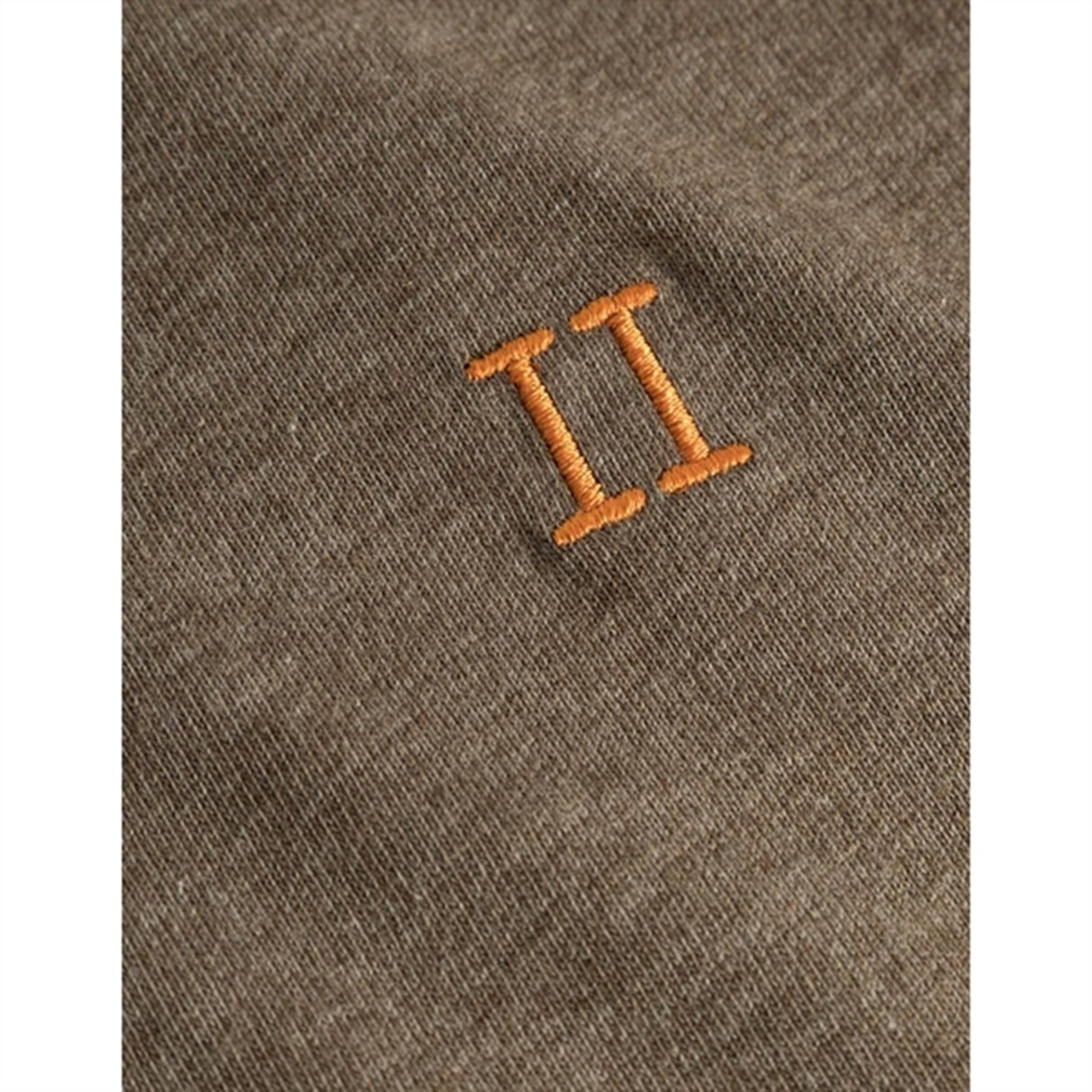 Les Deux Kids Walnut Melange/Orange Nørregaard T-Shirt