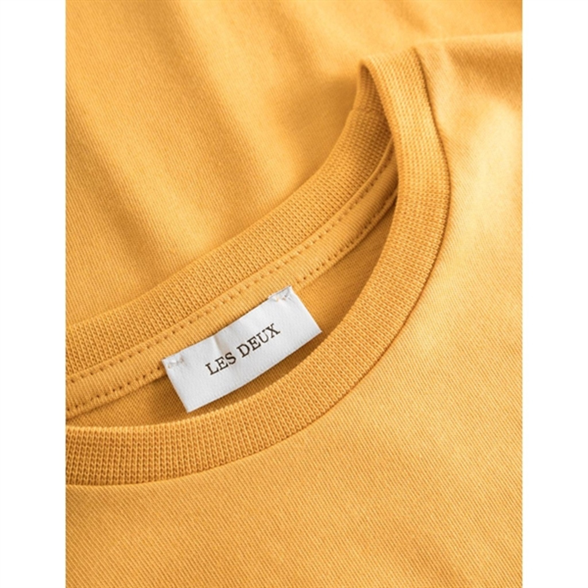 Les Deux Kids Mustard Yellow/Ivory Globe T-Shirt 2