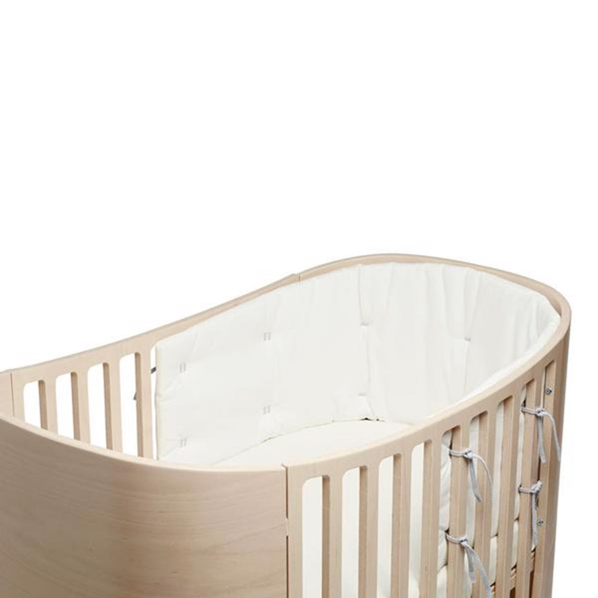 Leander Quilted Sengerand til Babyseng Snow