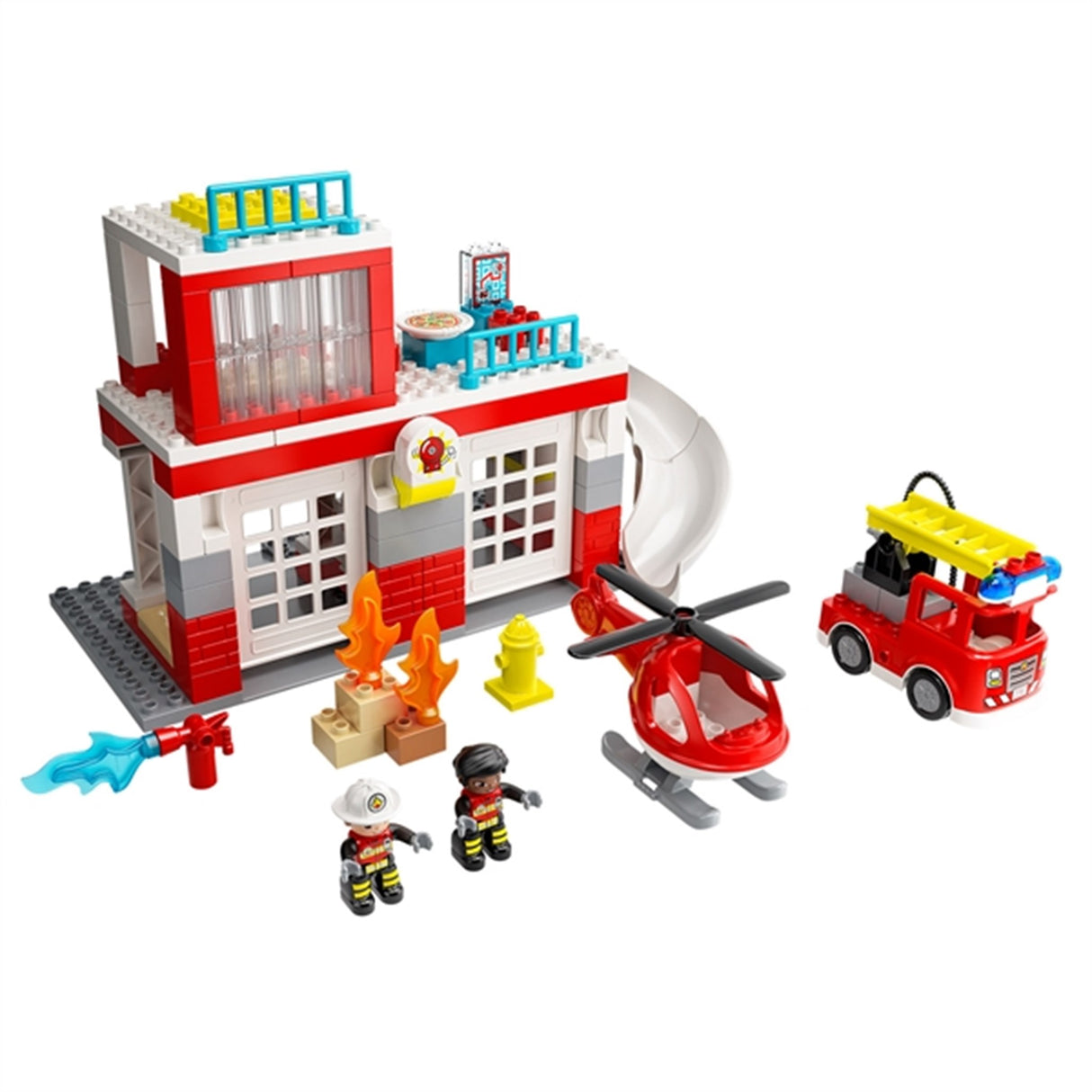 LEGO® DUPLO® Brandstation og Helikopter