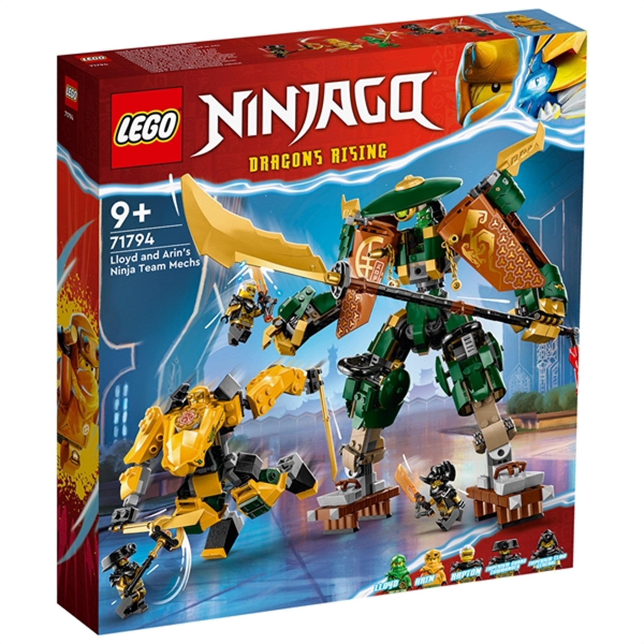 LEGO® NINJAGO® Lloyd og Arins Ninjateam Mechs