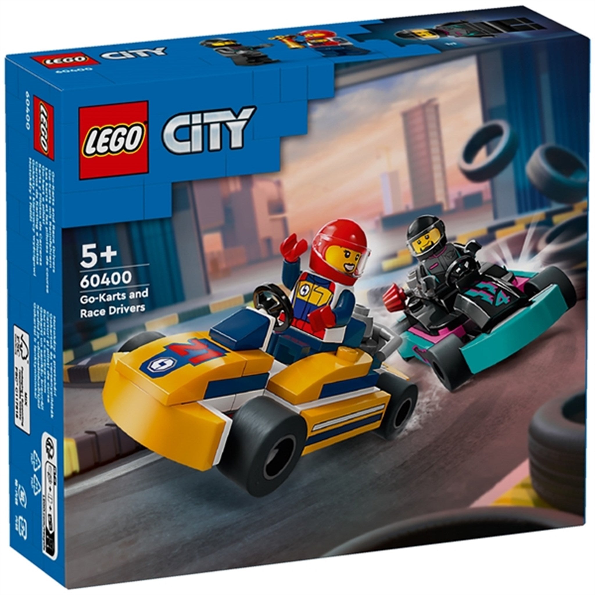 LEGO® City Gokarts og Racerkørere