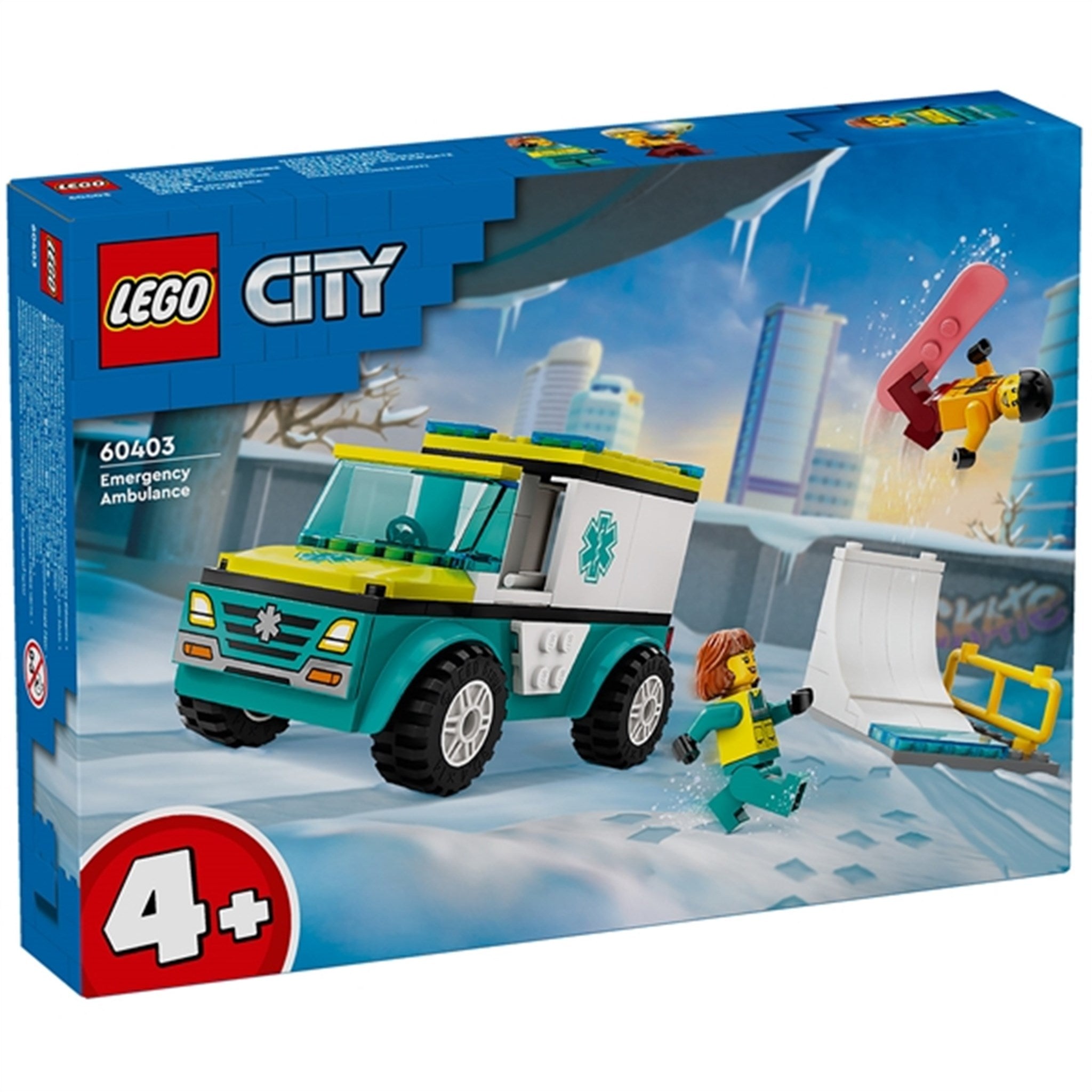 LEGO® City Ambulance og Snowboarder