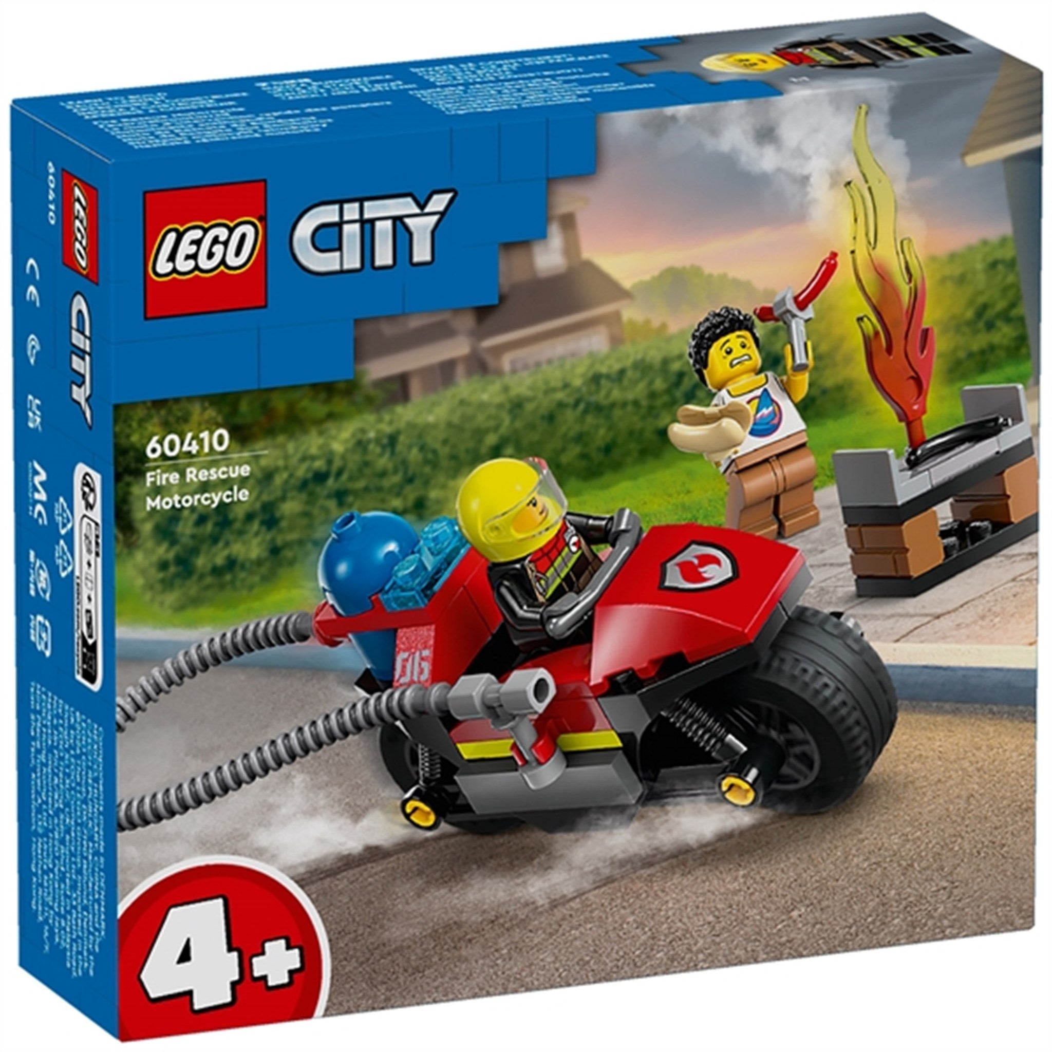 LEGO® City Brandslukningsmotorcykel