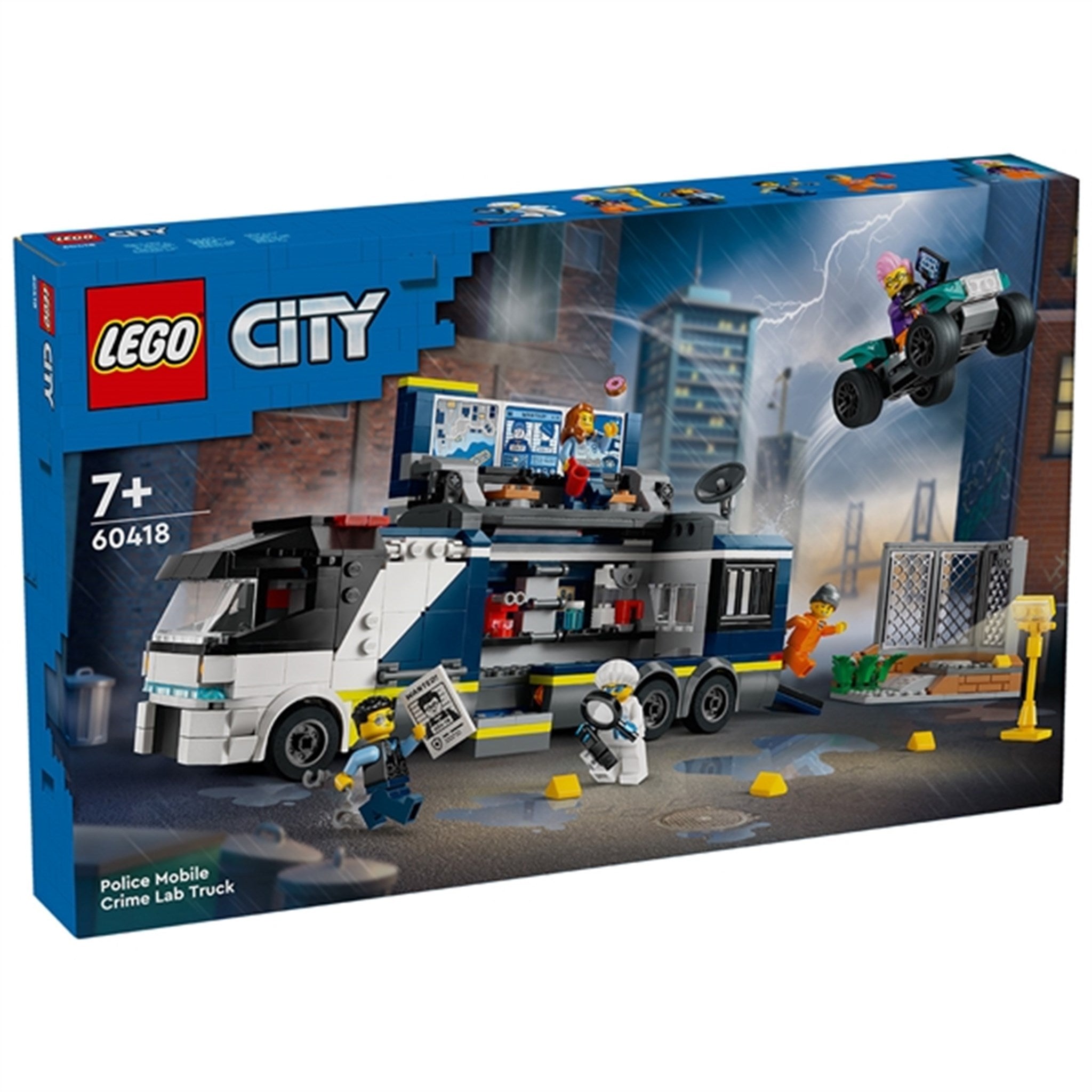 LEGO® City Politiets Mobile Kriminallaboratorium