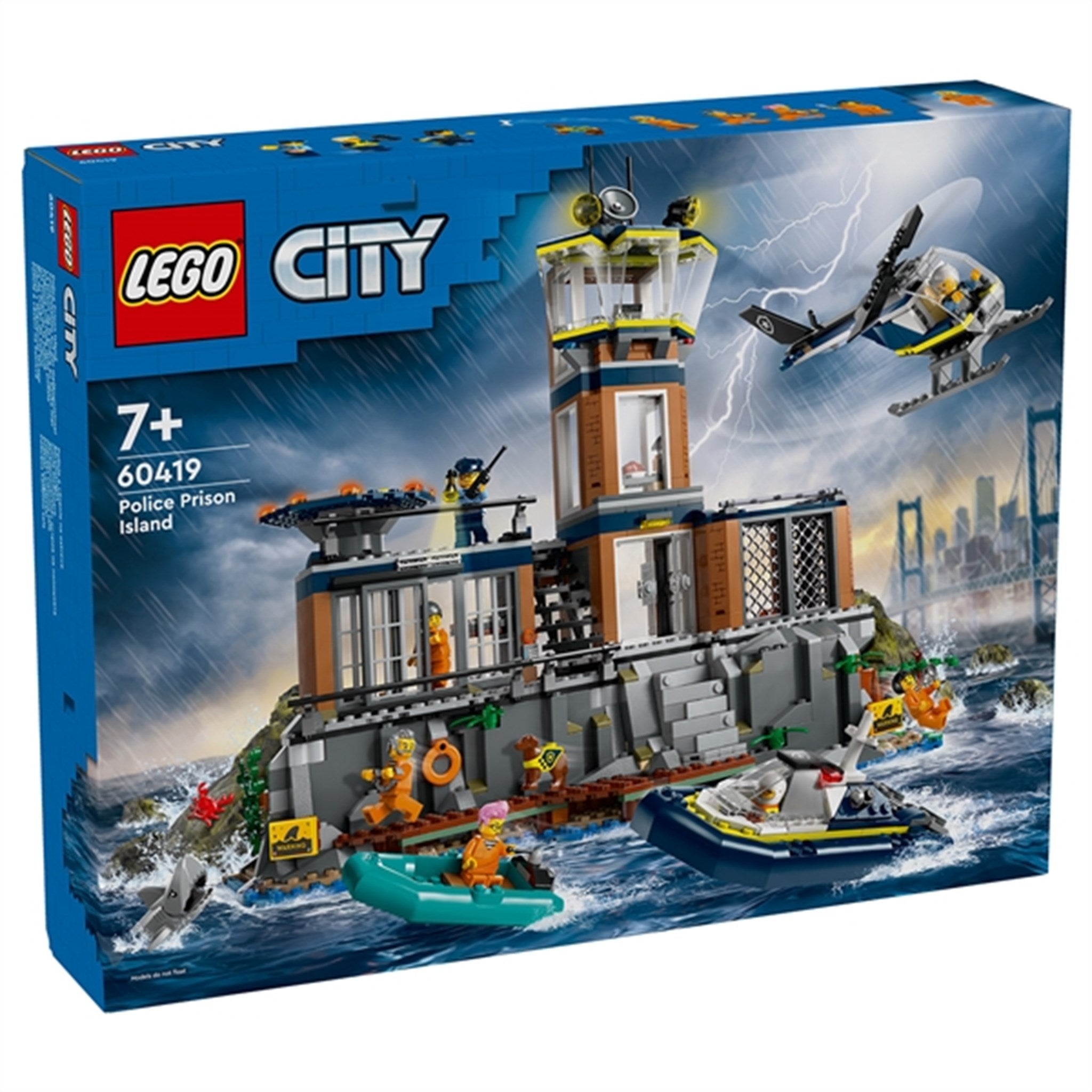 LEGO® City Politiets Fængselsø
