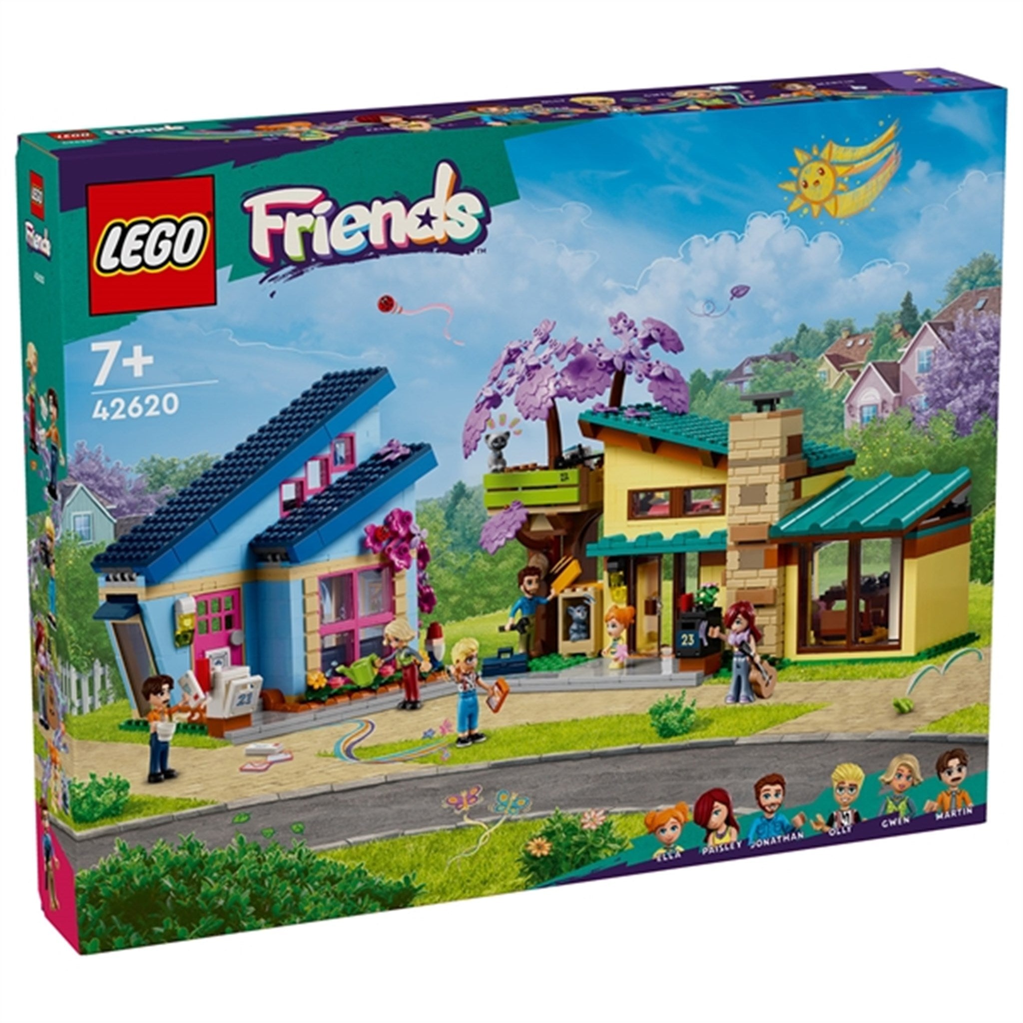 LEGO® Friends Olly og Paisleys Huse