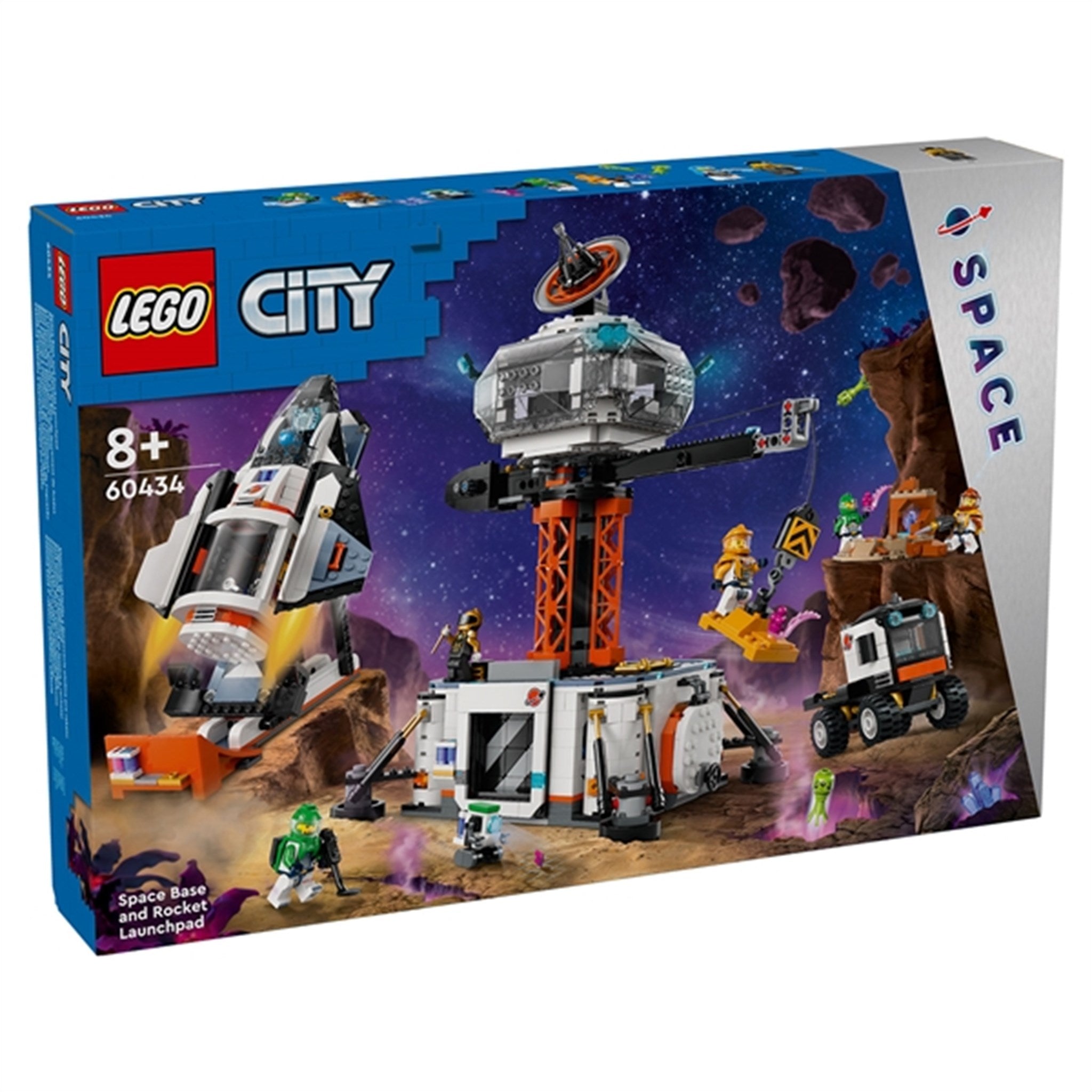 LEGO® City Rumbase og Raketaffyringsrampe