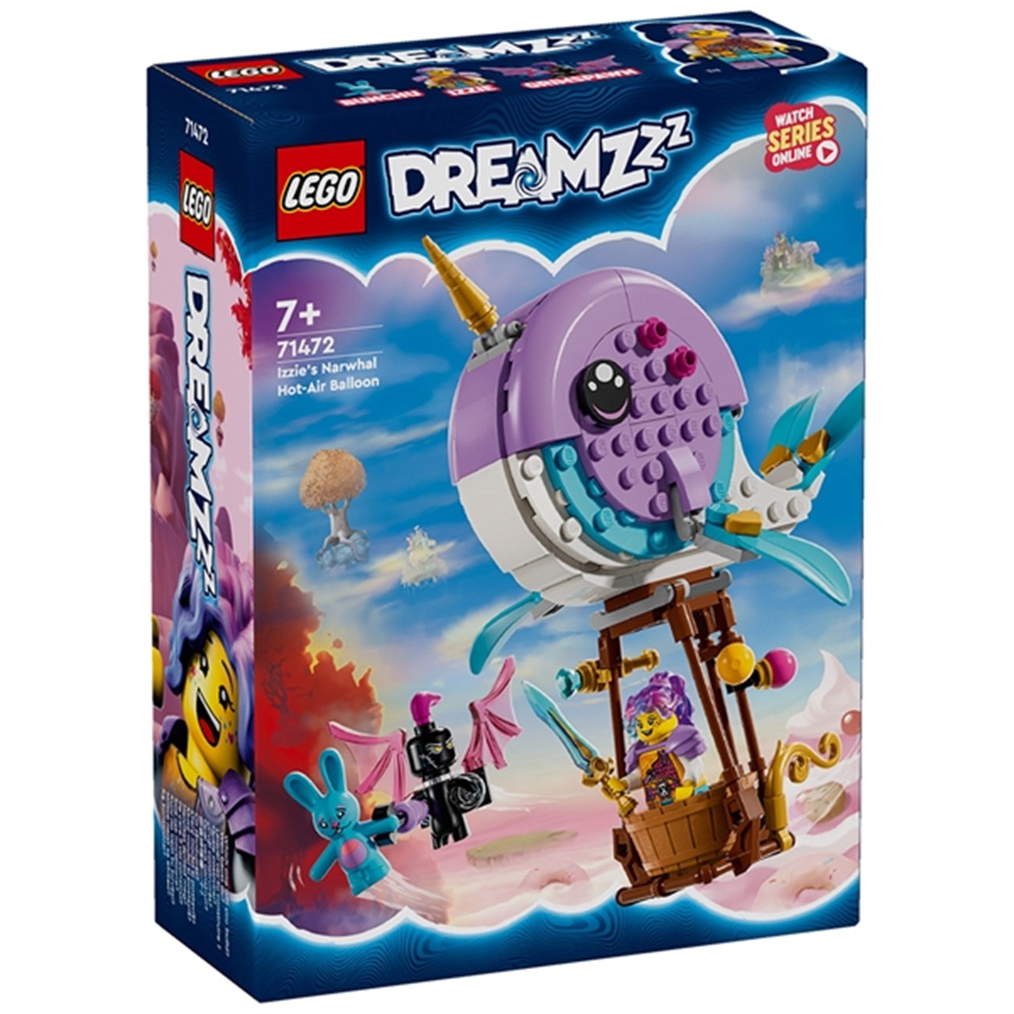LEGO® DREAMZzz™ Izzies Narhvalsluftballon